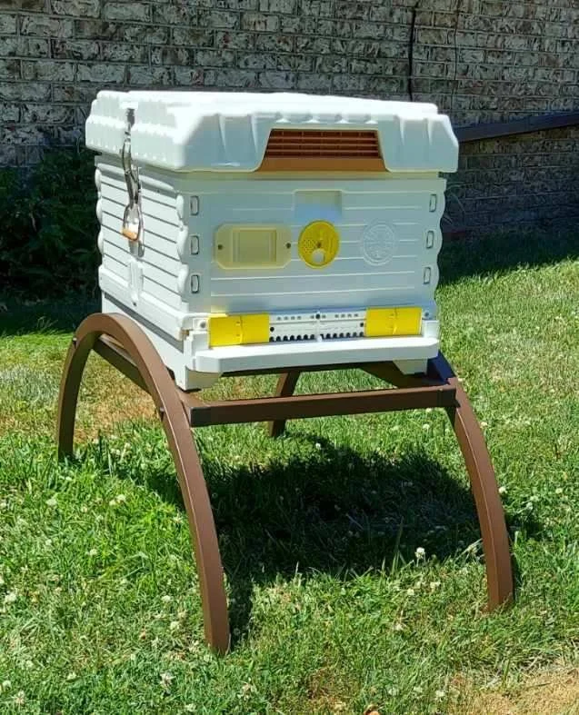 Bee Better Wide Body Hive Stand - Brown — Bee Better Hive Stands