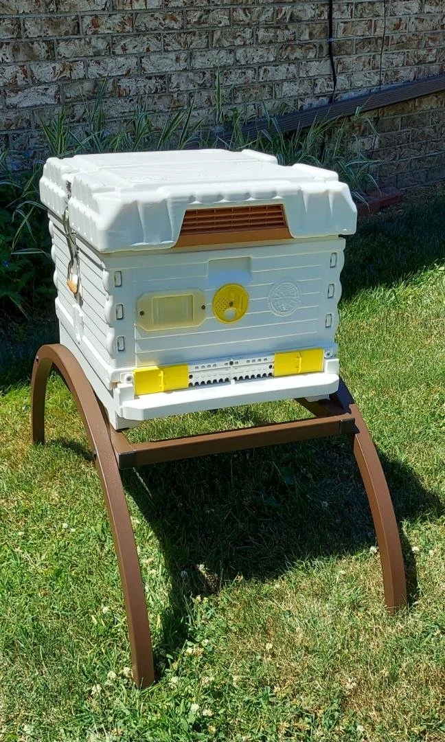 Bee Better Wide Body Hive Stand - Brown — Bee Better Hive Stands