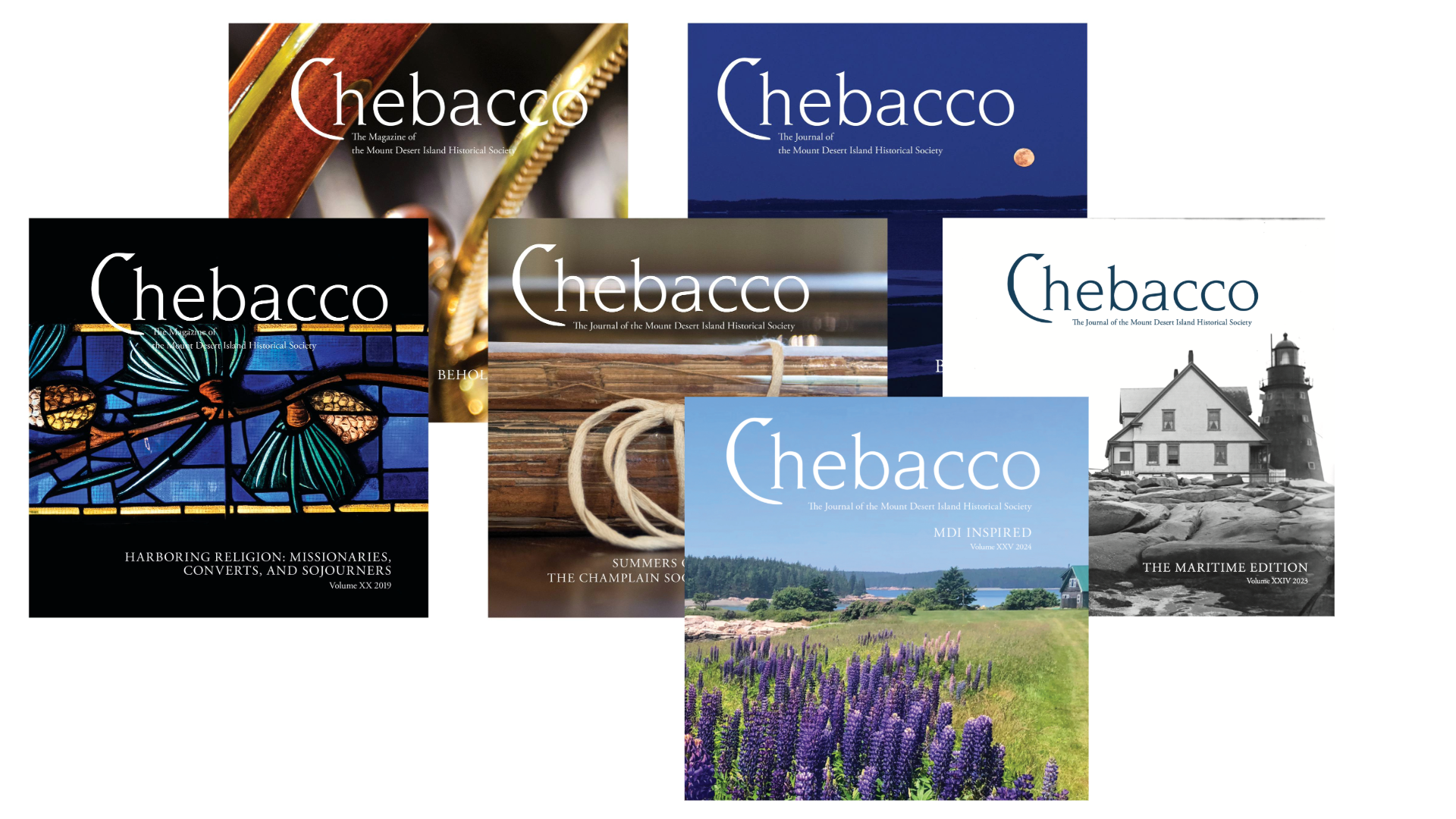Chebacco annual book journal, Mount Desert Island Historical Society