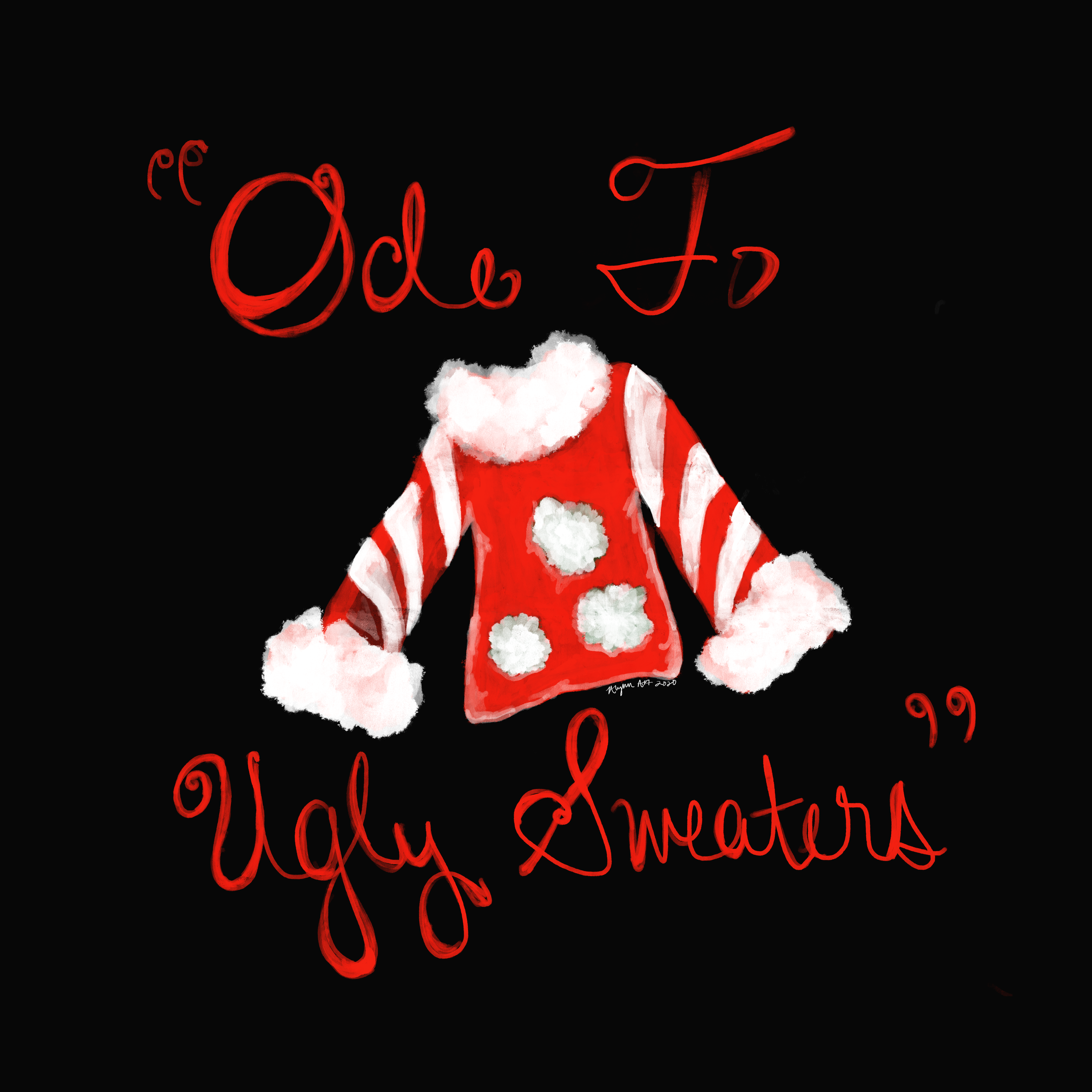 Ugly Sweater Party, 2020.