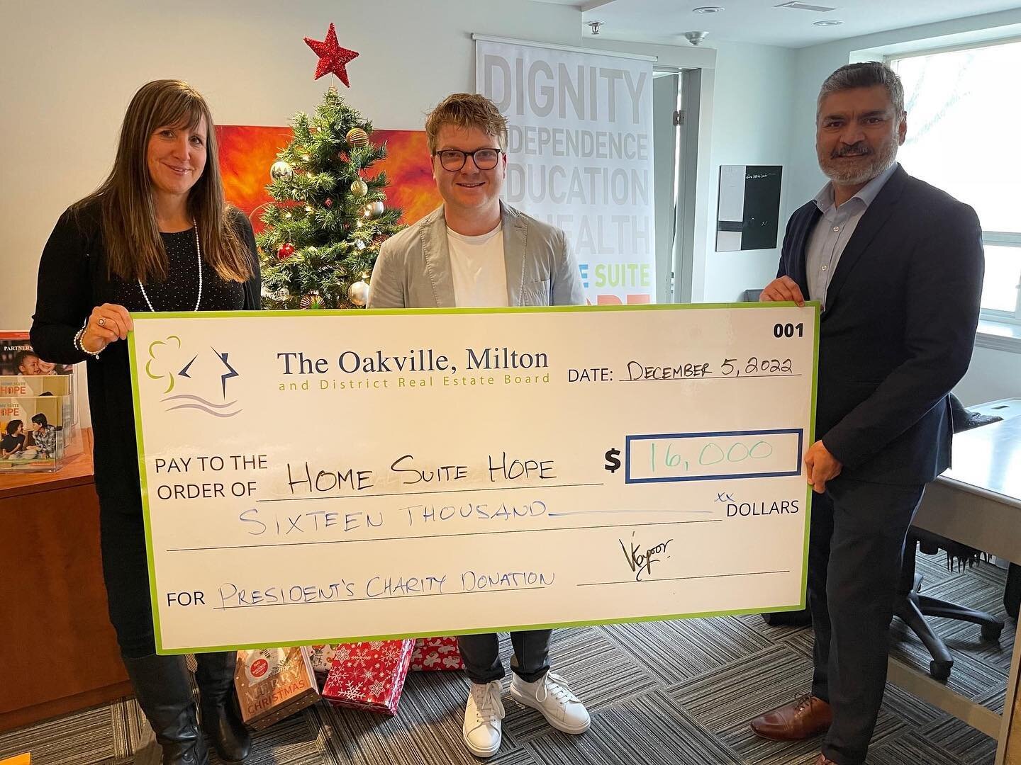 I would like to thank @omdreb_official and the members who supported their annual Charity Golf Tournament this fall 

OMDREB raised $16,000 for @flightforhope - a round-the-world mission in support of @homesuitehope and to raise awareness of the need