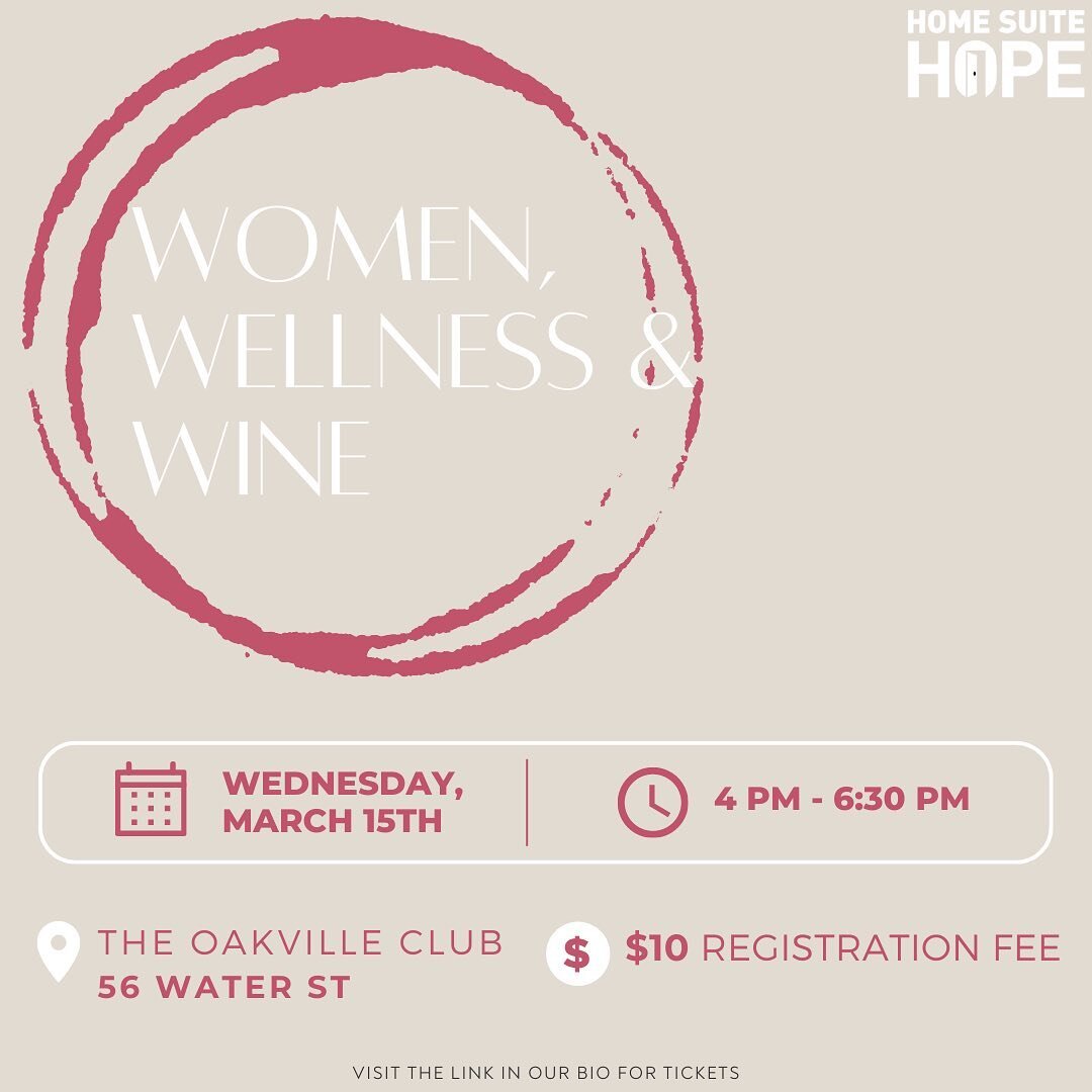 @homesuitehope is excited to&nbsp;announce the Women, Wellness &amp; Wine event!

In support of International Women's Day and their co-launched affordable housing campaign go with&nbsp;@flightforhope, HSH's mission is to spread awareness of&nbsp;how 