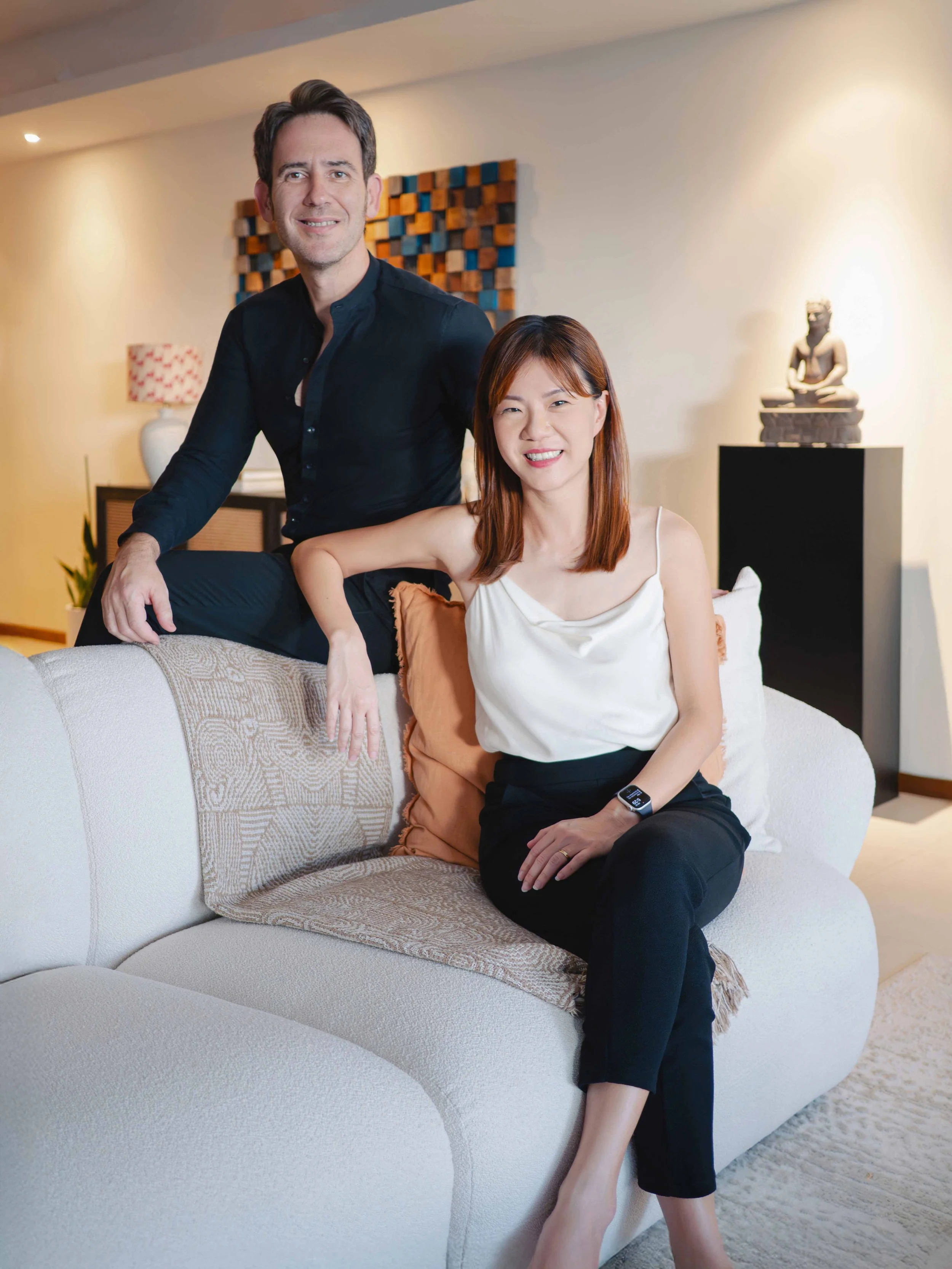 Yiping Carlos Bañón lifestyle photoshoot singapore, professional photo shoot for personal branding at Terra photo studio