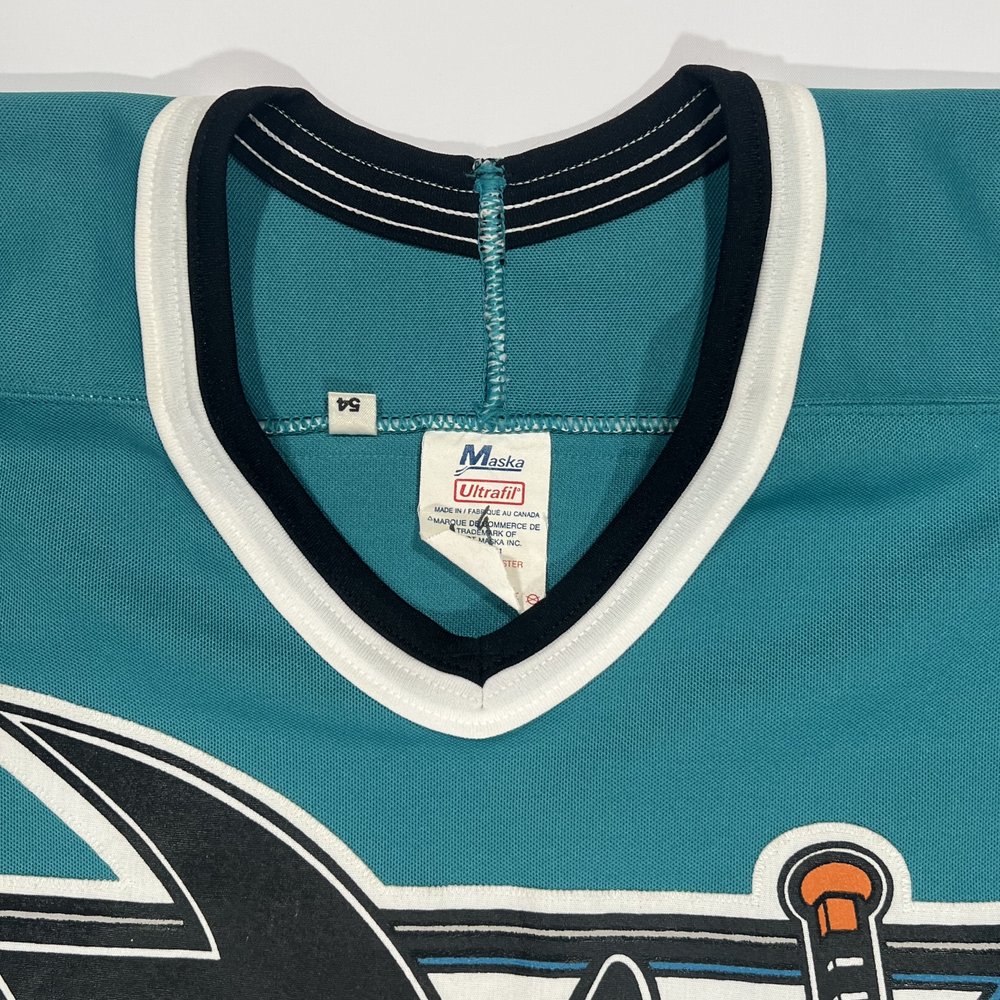 Pat Bingham - Teal (1991-1992 Pre-season) — Sin Bin Sweaters