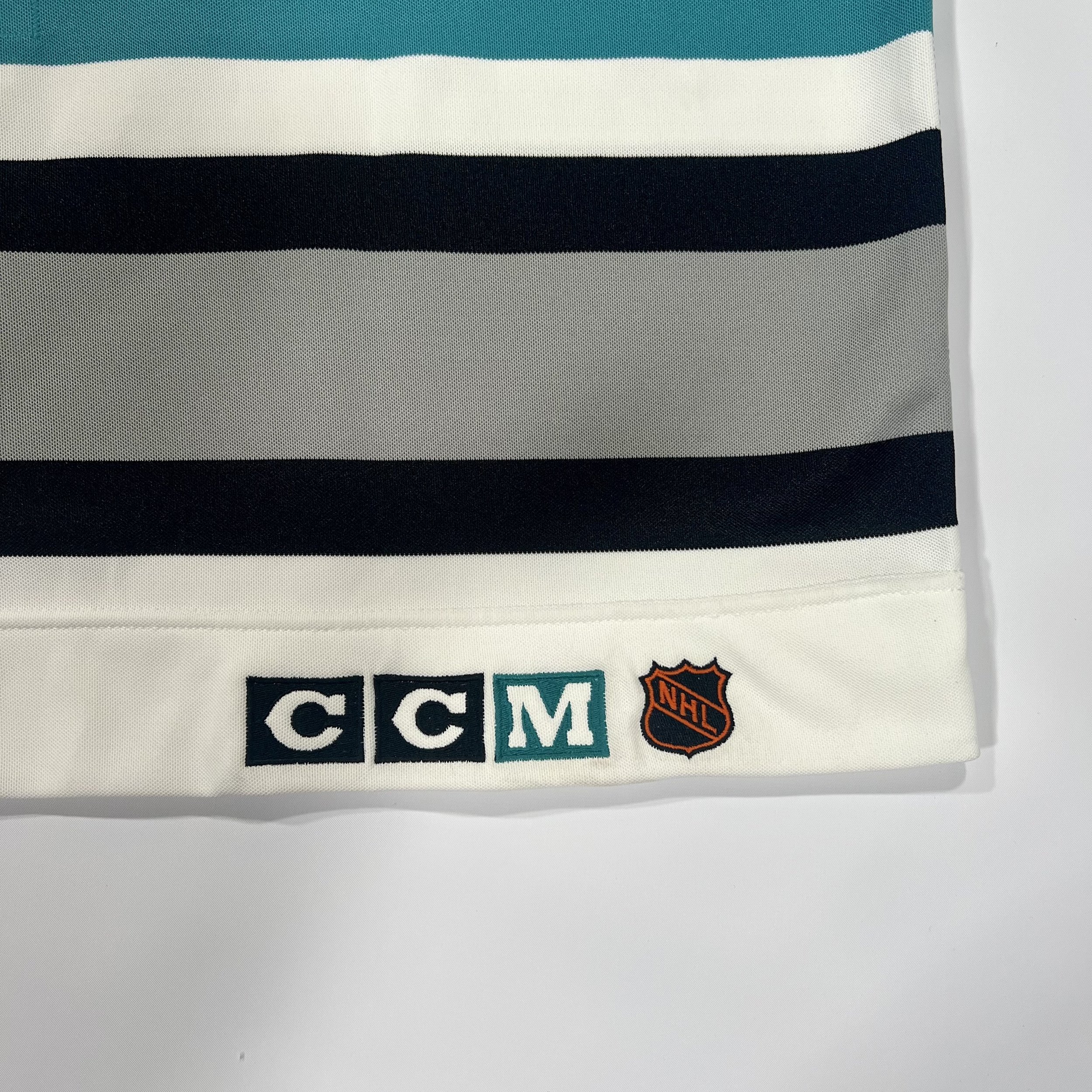 Pat Bingham - Teal (1991-1992 Pre-season) — Sin Bin Sweaters