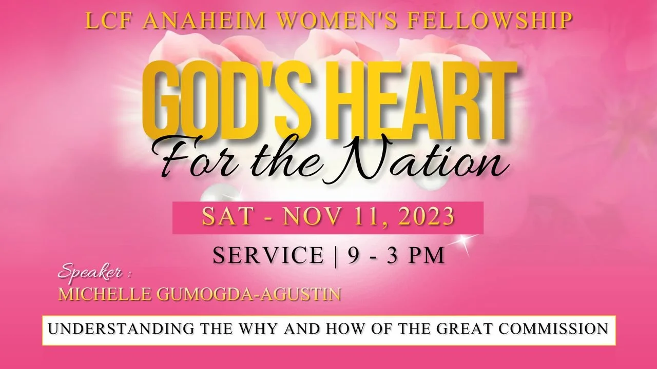 God's Heart for the Nation