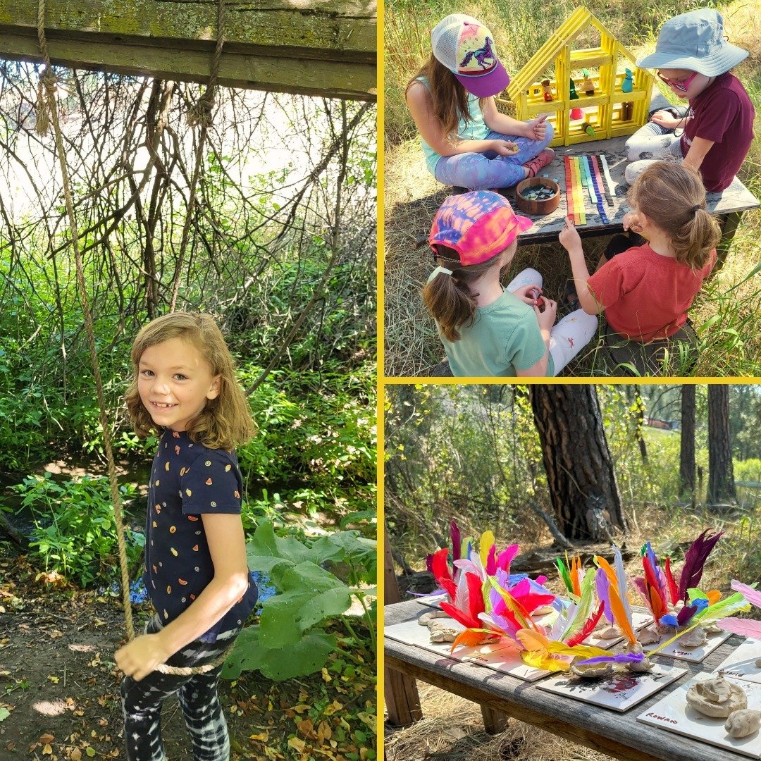 Don't wait to sign up for Summer Nature Camps with Greenplay Northwest!

Our low ratio of two educators to ten children means that camps fill up fast. 

There are still a few spaces in our Enumclaw camps (ages 4 - 7) and our Spokane camps (ages 7 - 1