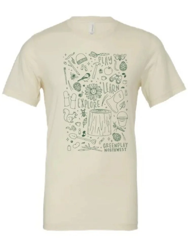 Adult T-Shirt in Natural