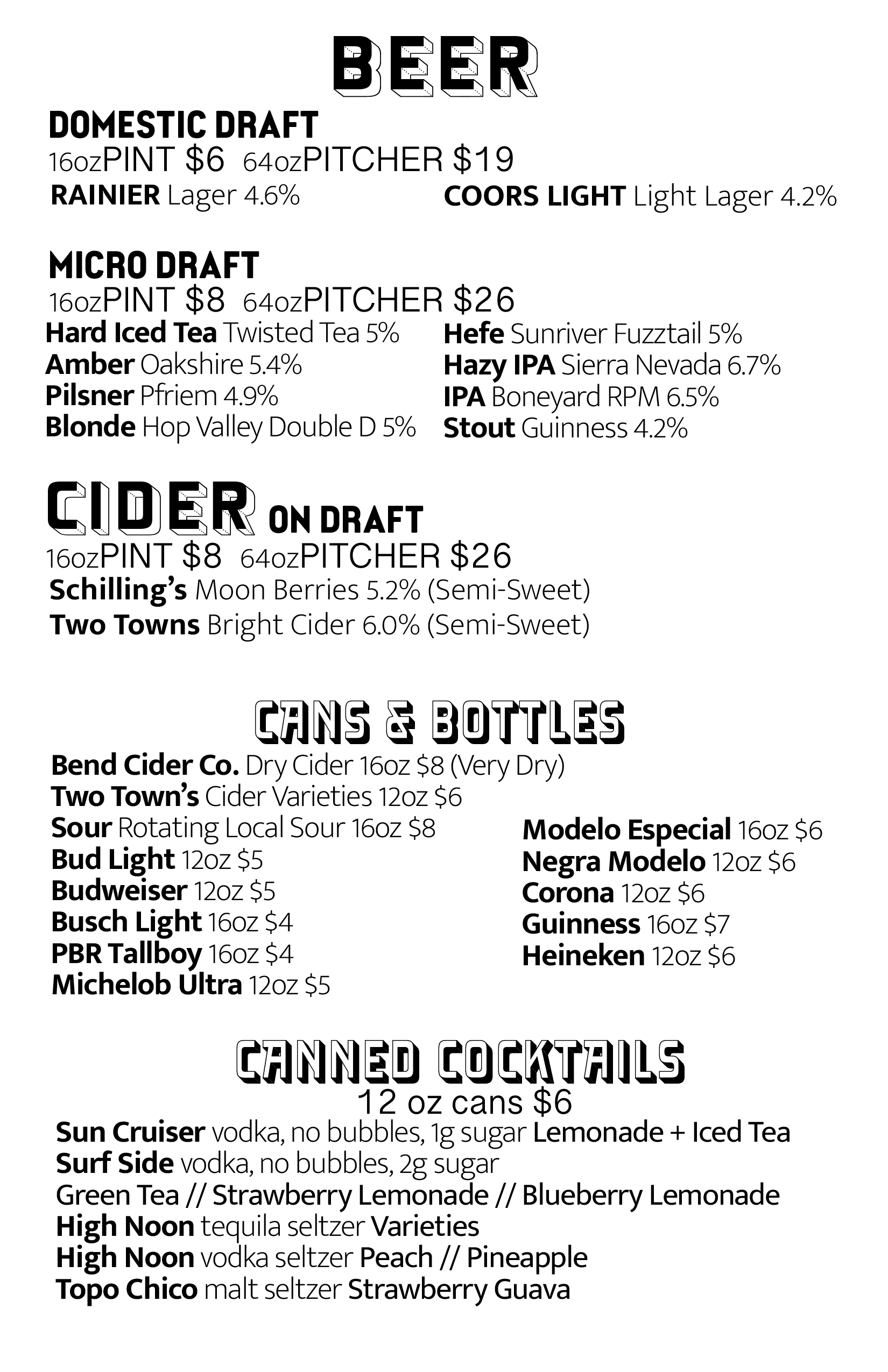 Beer New Pricing_Beer and Cider.png