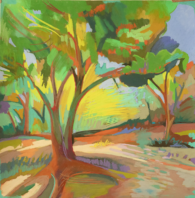 When you leave the rough road, Vineyard Vignette Series