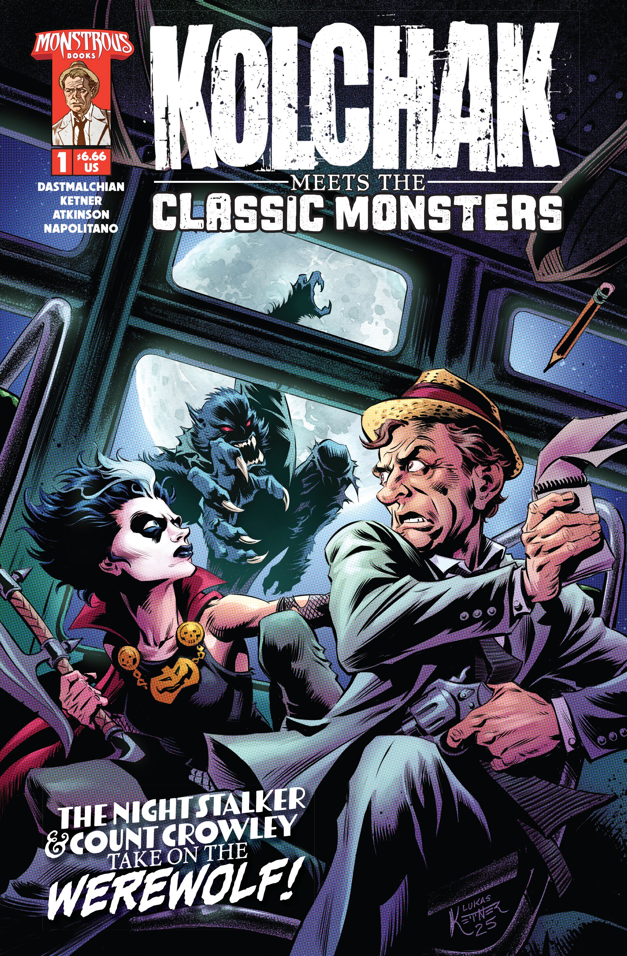 Kolchak Meets the Classic Monsters #1