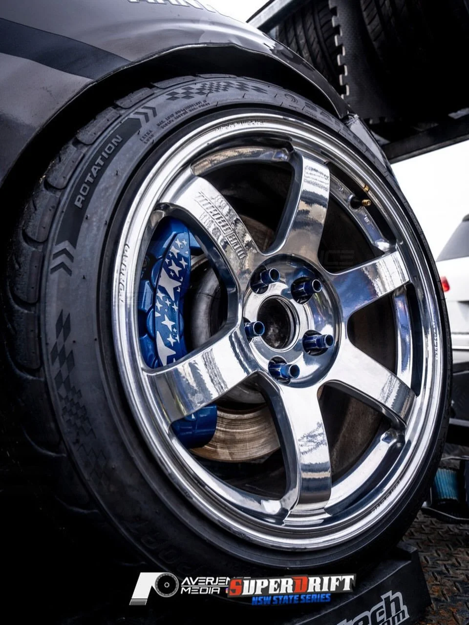 Huge thank to @precisioncoatingsnsw for refreshing a set of my TE&rsquo;s! 

These were absolutely thrashed, and came out sick in chrome powder. Perfect drift wheels now - and I&rsquo;ll treat them just like I did the original Bronze ones 🤣