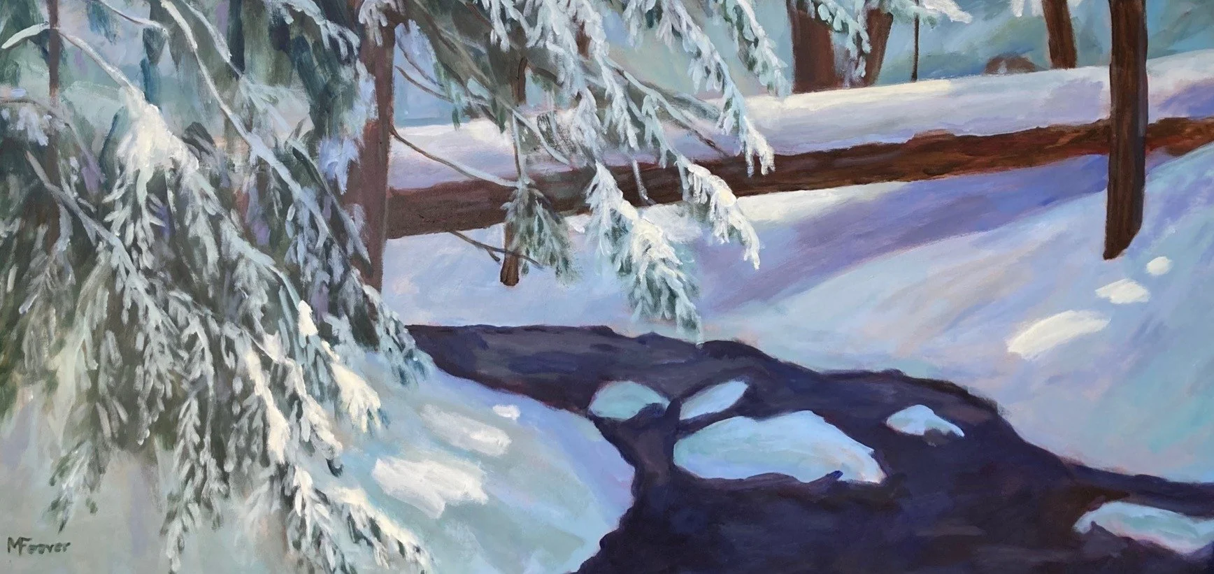 Marianne Feaver - Rayons de soleil dans le sous-bois