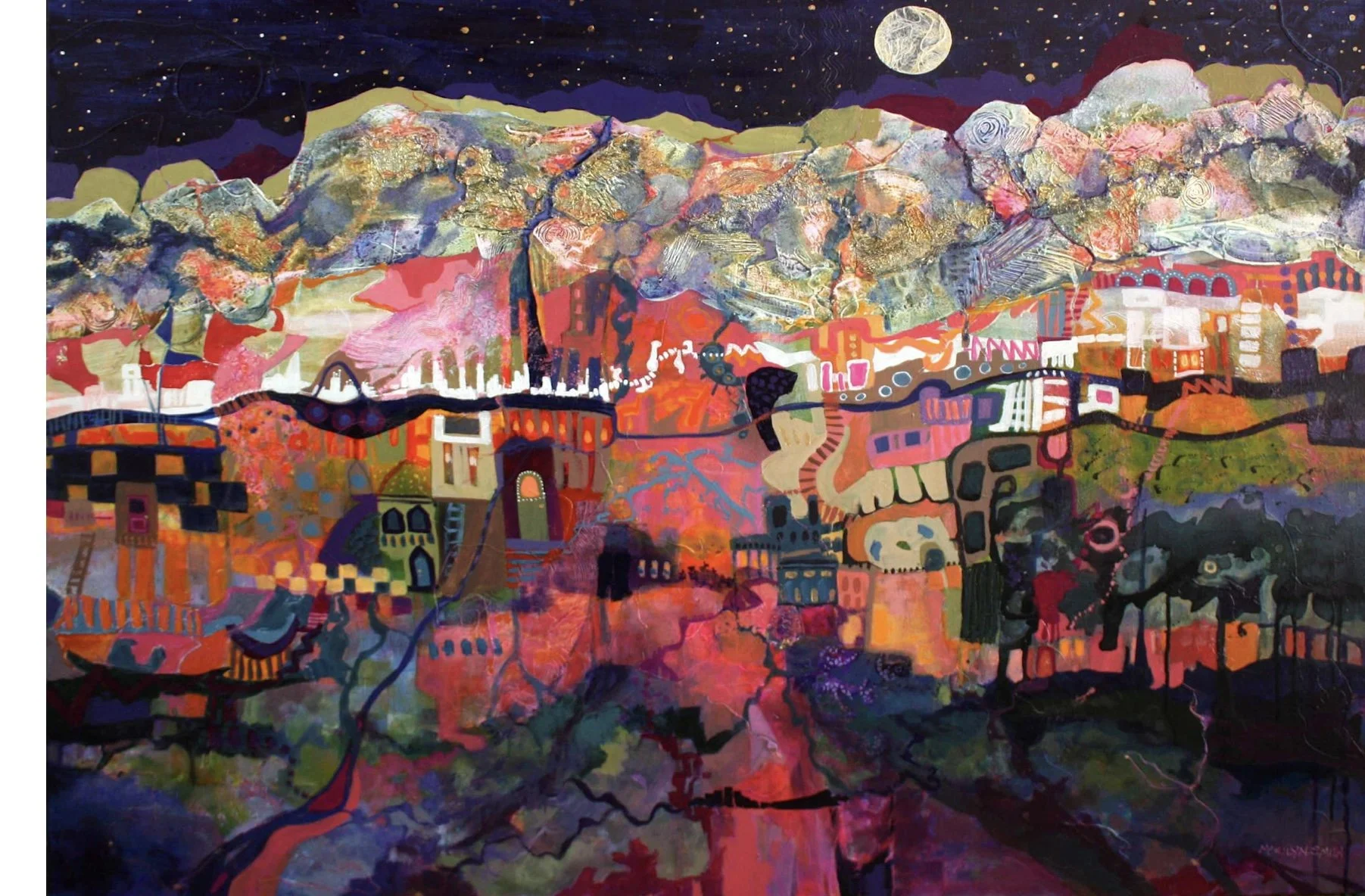 Marilyn Smith - Moonlit Hills