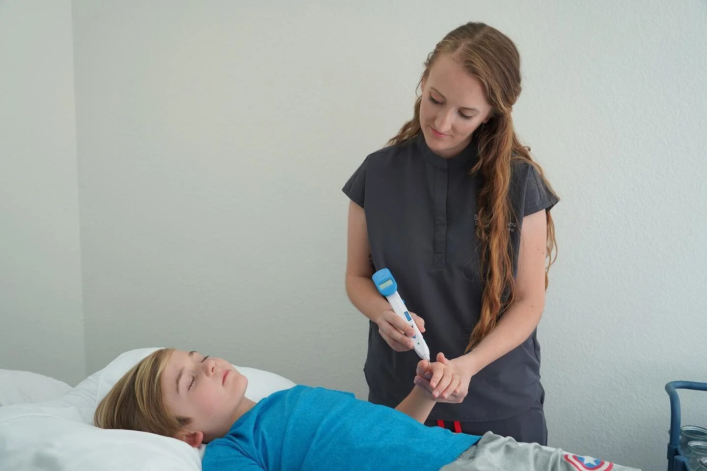 How can children benefit from Acupuncture and Chinese medicine and are needles required?

Needles aren&rsquo;t required to do acupuncture! 
I have several different modalities I can use to help children feel their best. One is my oldest son&rsquo;s f