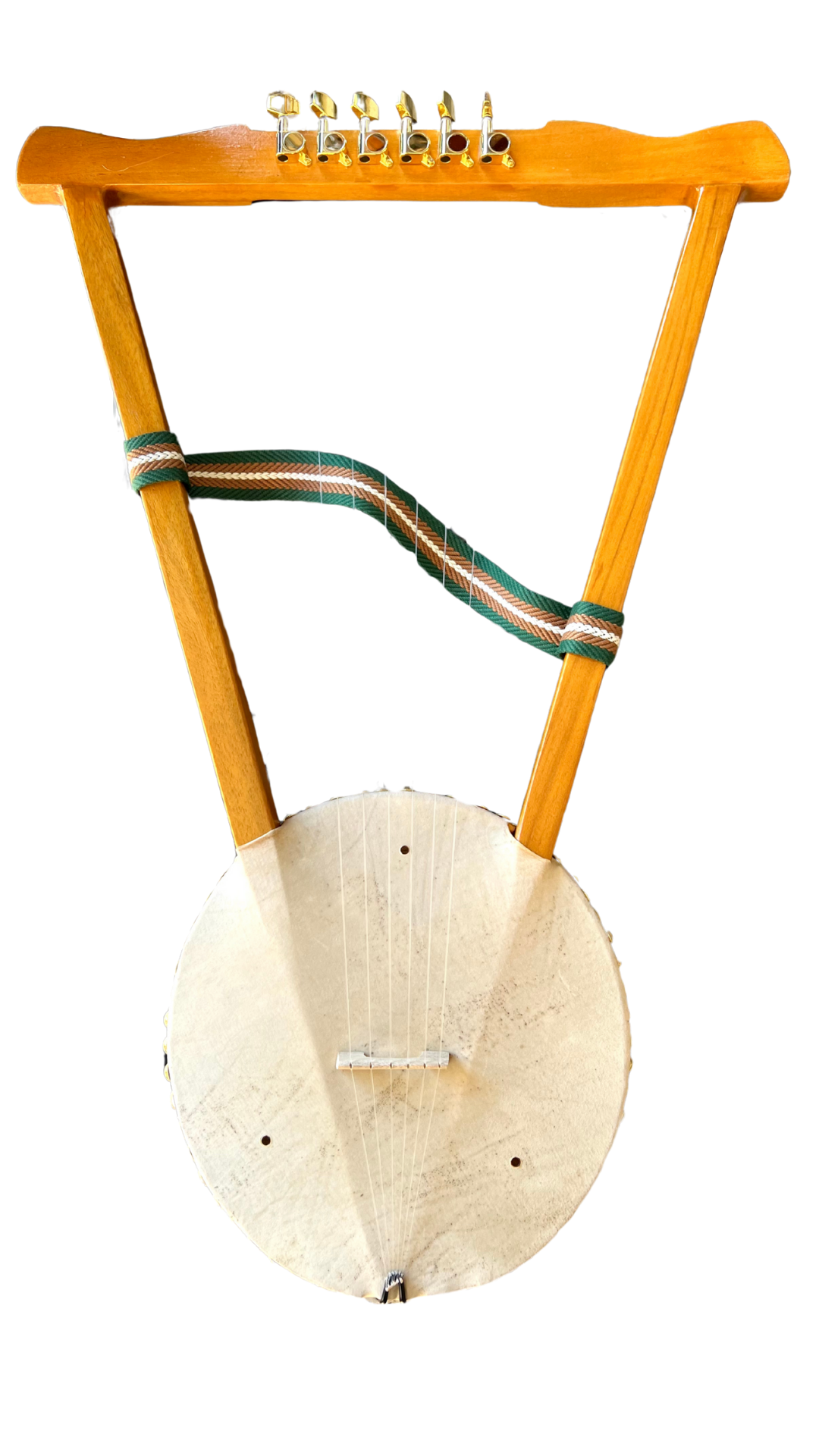 Kirar (Oak with Gold Tuners and Green Strap)
