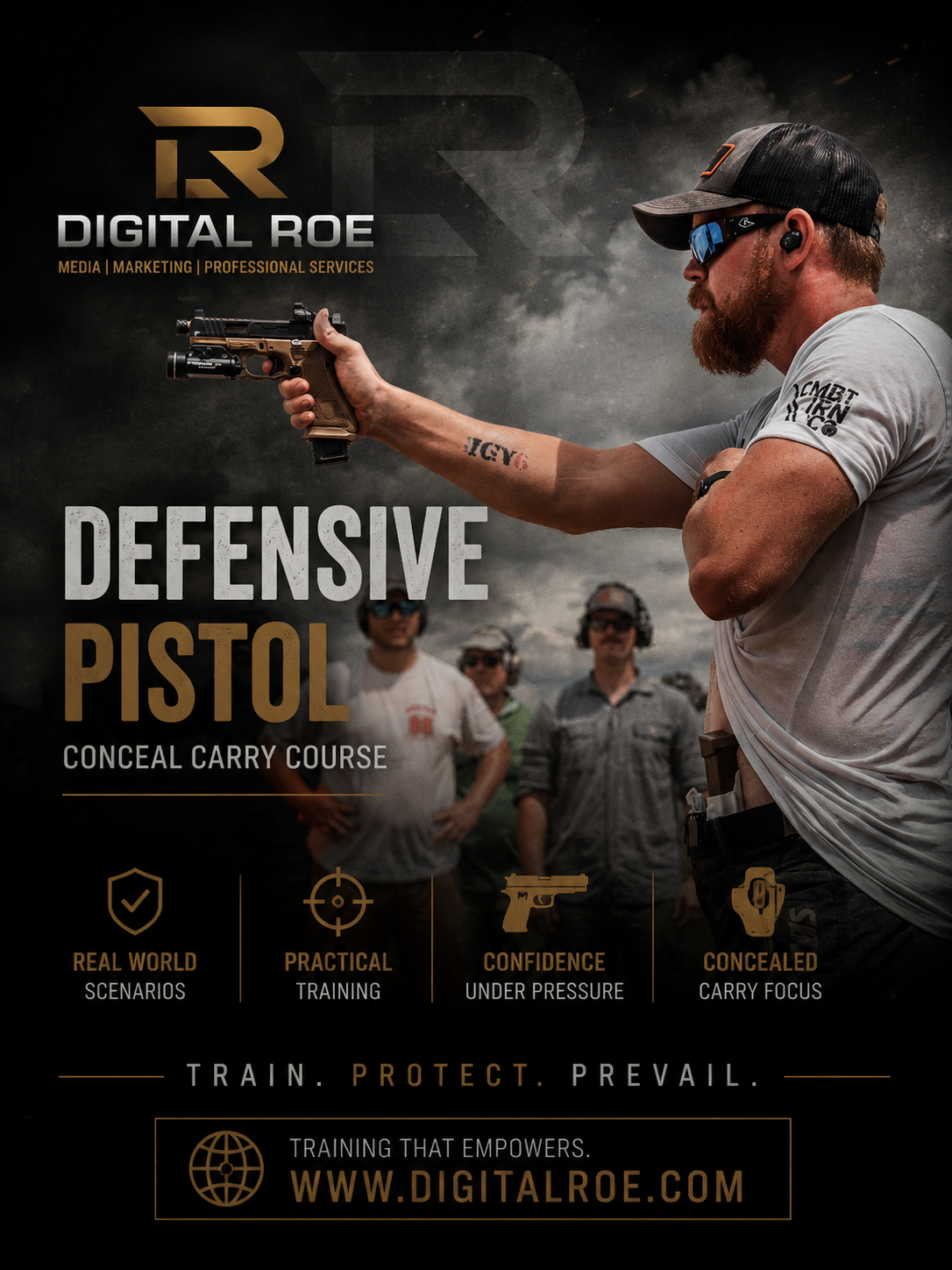 Defensive Pistol from Concealed Carry April 11th-12th (Midland, Virginia)