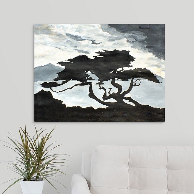 cat tree black 24x32 canvas.jpeg