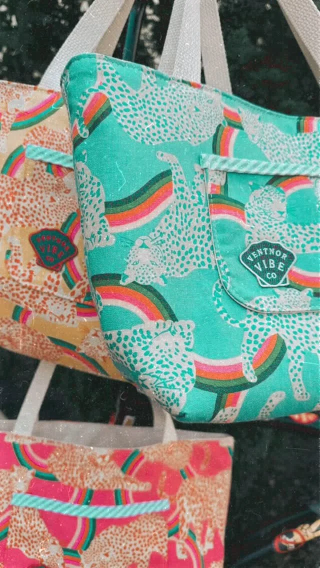 New drop: introducing Vibing Horse, a collab between the Vibe Co and our insanely talented friend Leigh @divinghorsesupplyco
These bags are custom one-of-a-kind creations, numbered and made by hand right here down the shore.