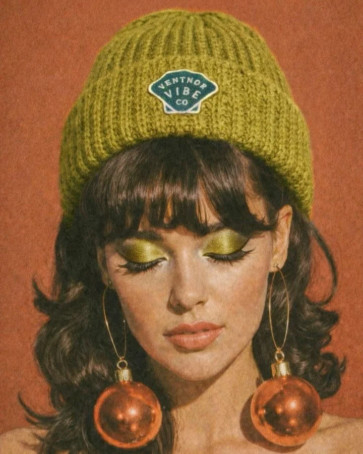 New collection of limited-edition beanies dropping tomorrow. Great stocking stuffers&hellip; or head warmers&hellip; or back-up-gift for that person who pops in and you don&rsquo;t have a gift for them. One-size fits all!