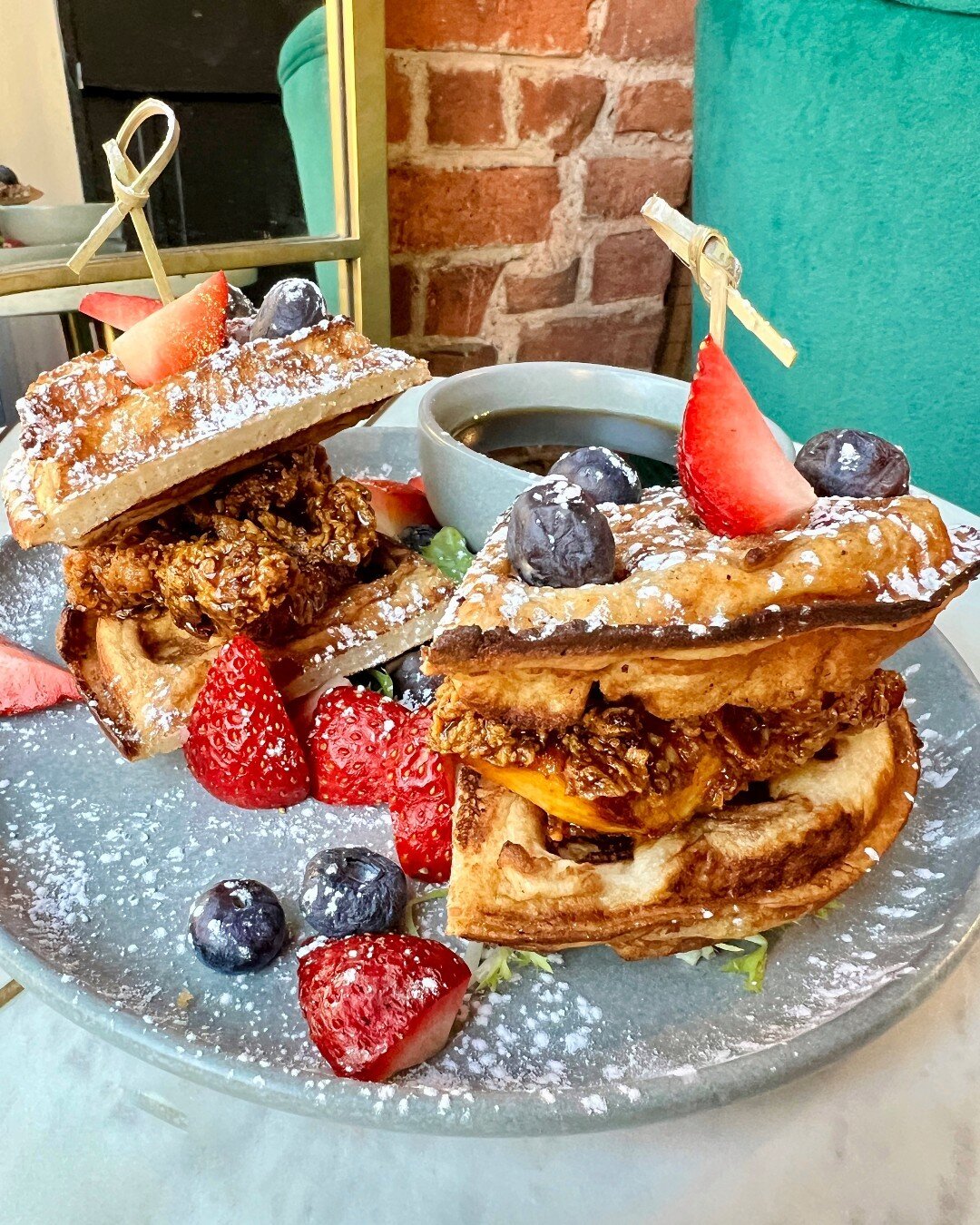 It's not too late to make your Easter Sunday Brunch reservation! This Sunday we'll be serving an All You Can Eat Buffet ($35/person), which includes:

🐰 Firecracker Chicken &amp; Waffle Sliders
🐰 Baked Mac &amp; Cheese
🐰 Buttermilk Pancakes
🐰 Scr