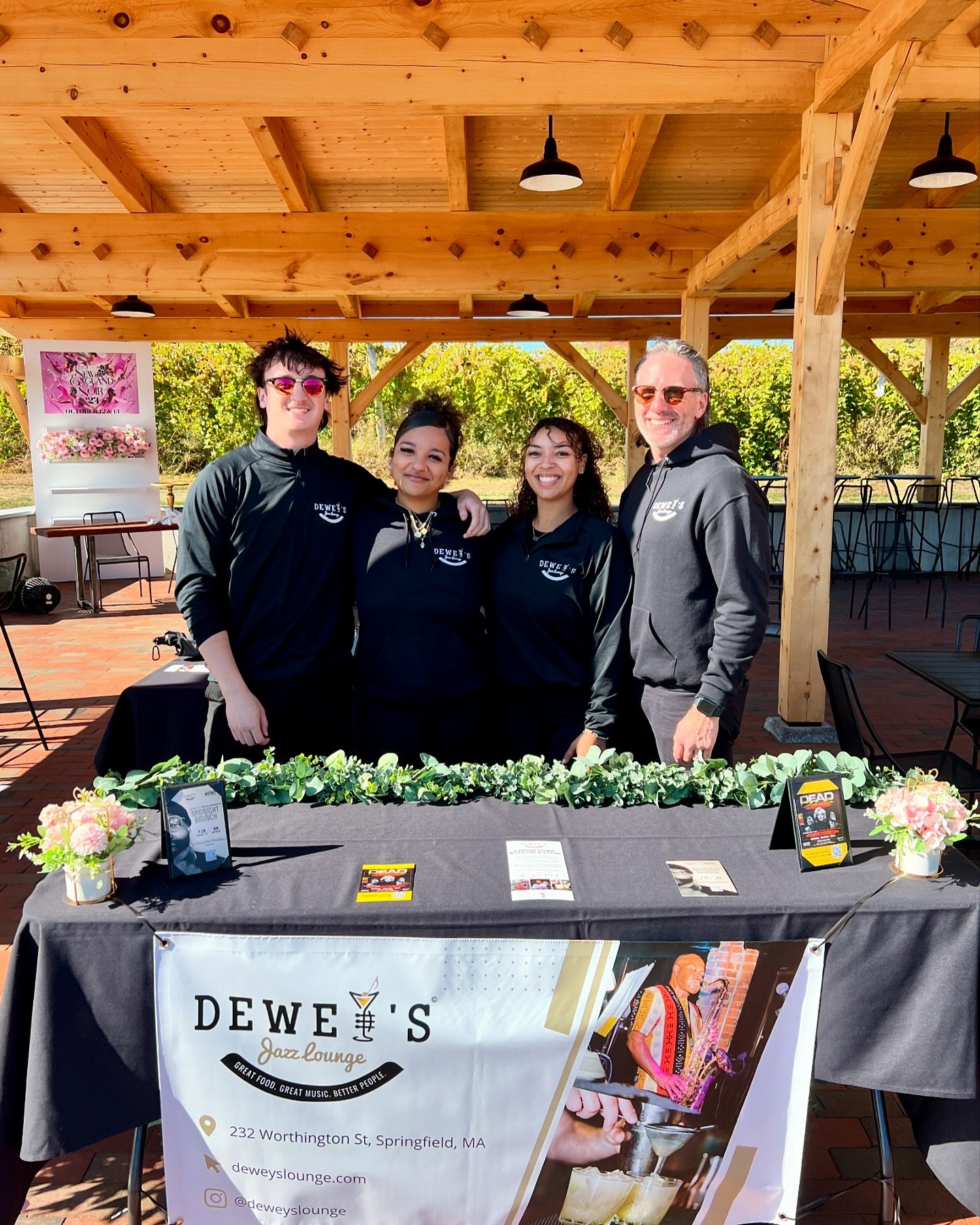Another unforgettable New England Noir weekend is in the books! 🍷

Dewey&rsquo;s is proud to sponsor @thenewenglandnoir, New England&rsquo;s premier Black wine festival. Every year we get to serve guests @glendaleridgevineyard and then keep the part