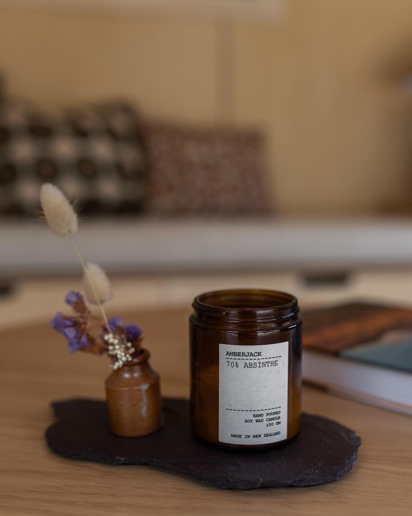 We like to support local whenever we can and we love @amberjackcandlecompany. Made in Paeroa, they create high quality products with an affordable price tag and use simple, no-fuss packaging.