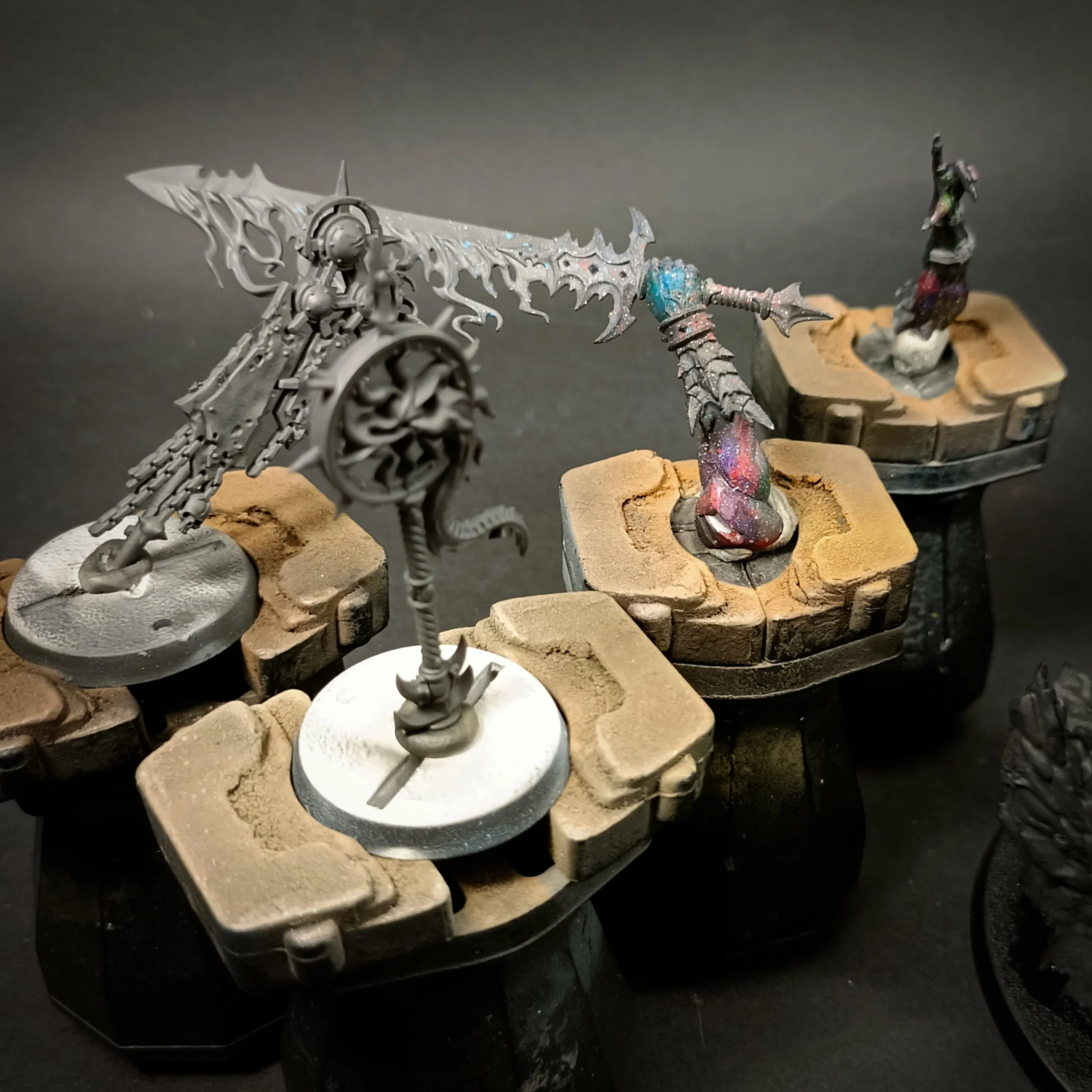 Communication-focused miniature commission service with regular updates and client collaboration.