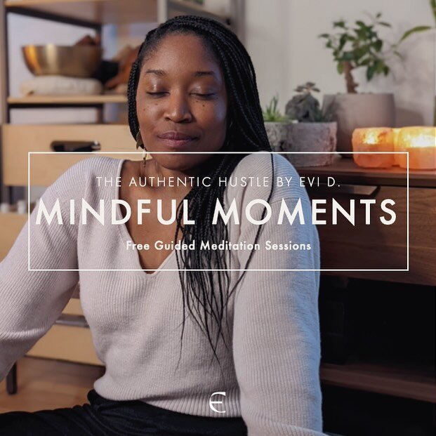 🧘🏾&zwj;♀️Need a breather? In a little less than an hour, at 12:30 pm ET, I&rsquo;d love for you to join me for a &ldquo;Mindful Moment&rdquo; on Zoom. 

It&rsquo;s a 20ish-minute break filled with guided meditation and breathwork, perfect for findi