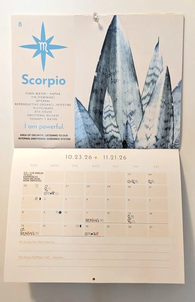 8 Scorpio Season 2026 Zodiac Calendar.jpg