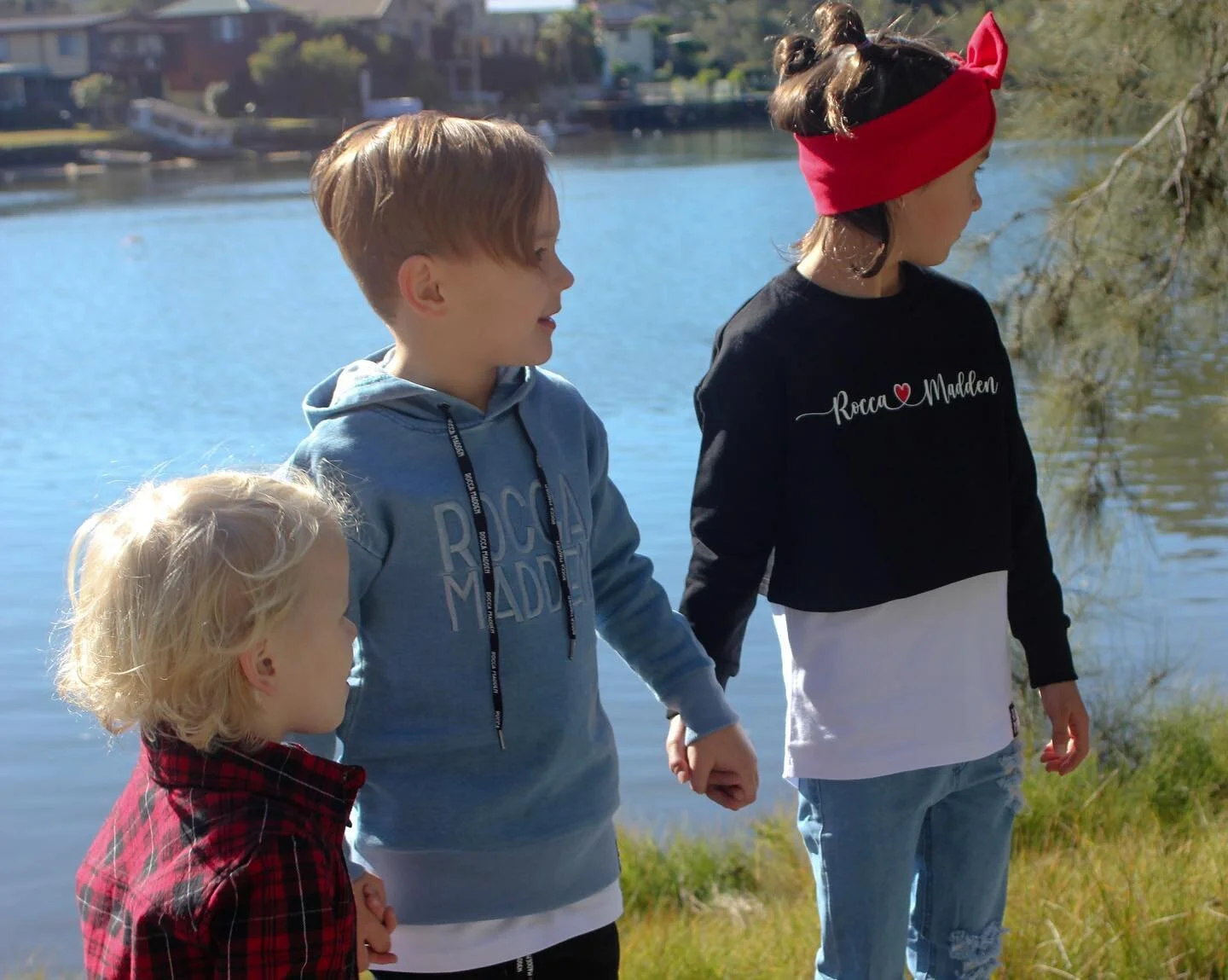 Spring unisex range coming next Month - buffalo plaid, denim, black and acid wash