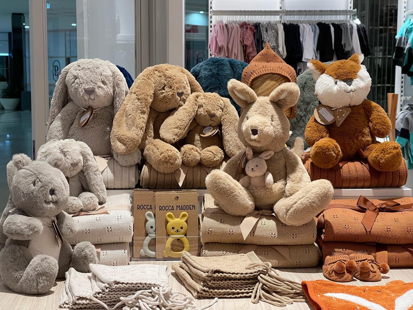 So many beautiful options for newborn gifts. Did you know we do custom gift boxes to the value of your choice