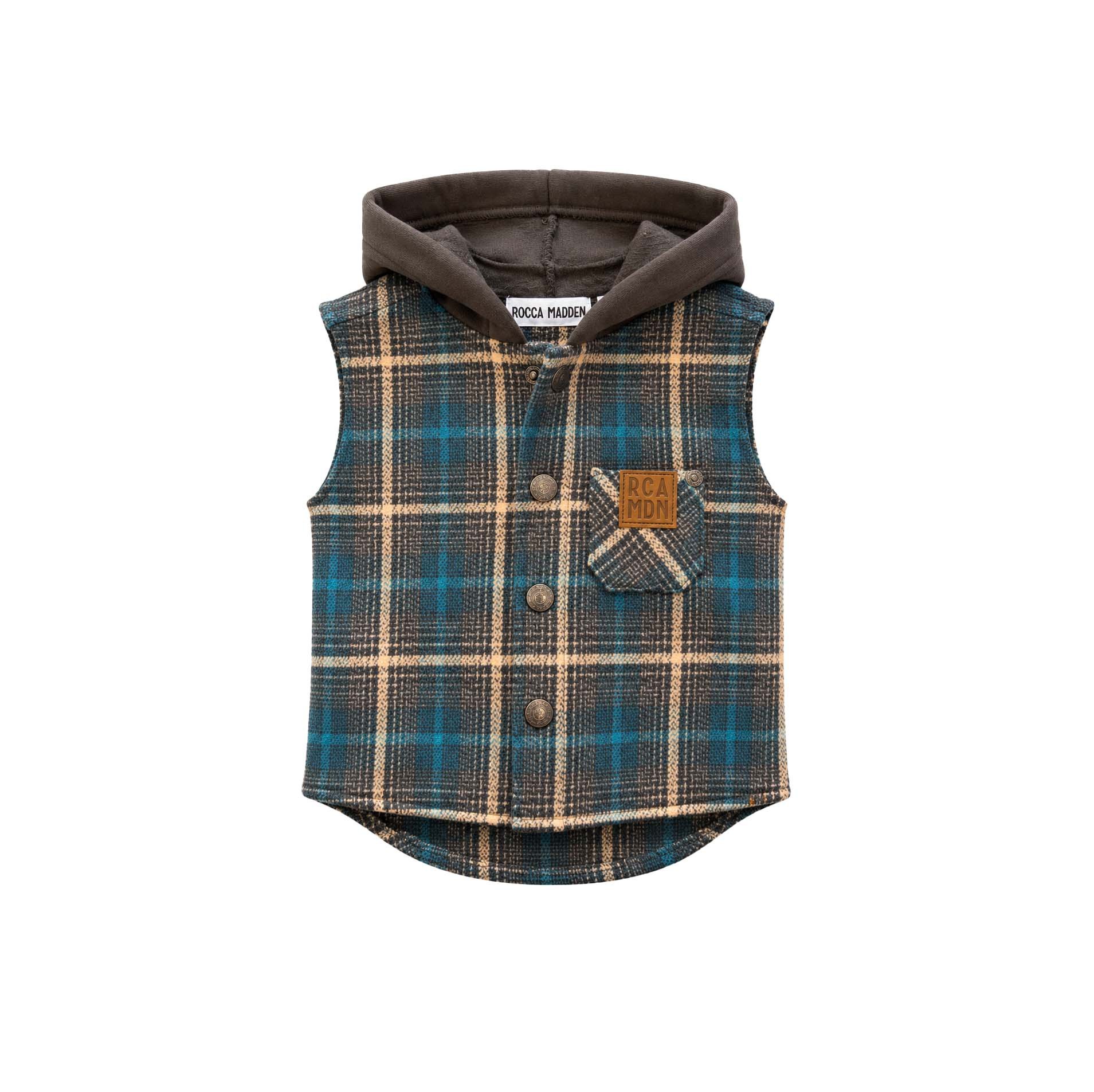 Bridger Hooded Vest Check
