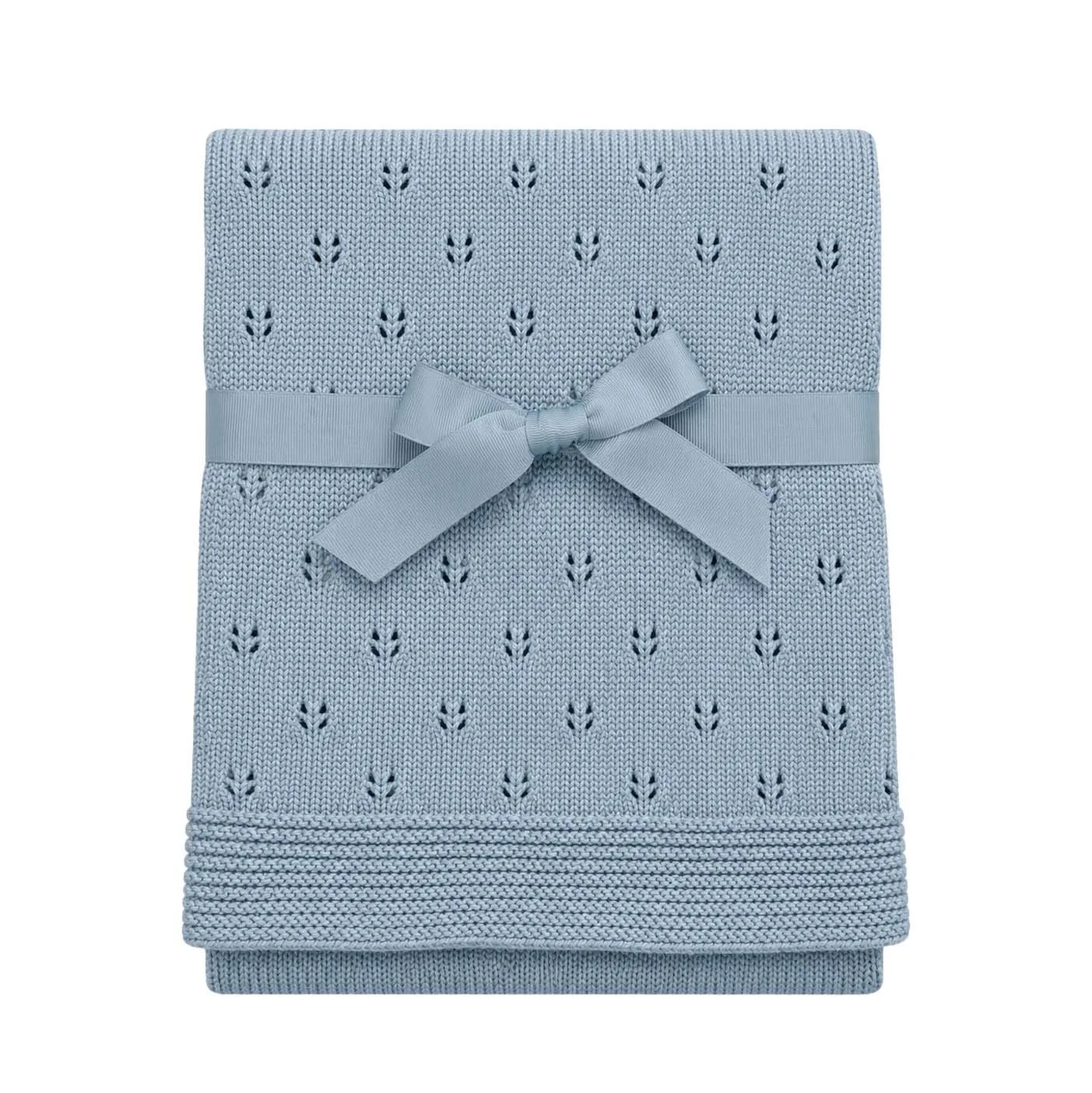 Rio Pointelle Blanket Pacific