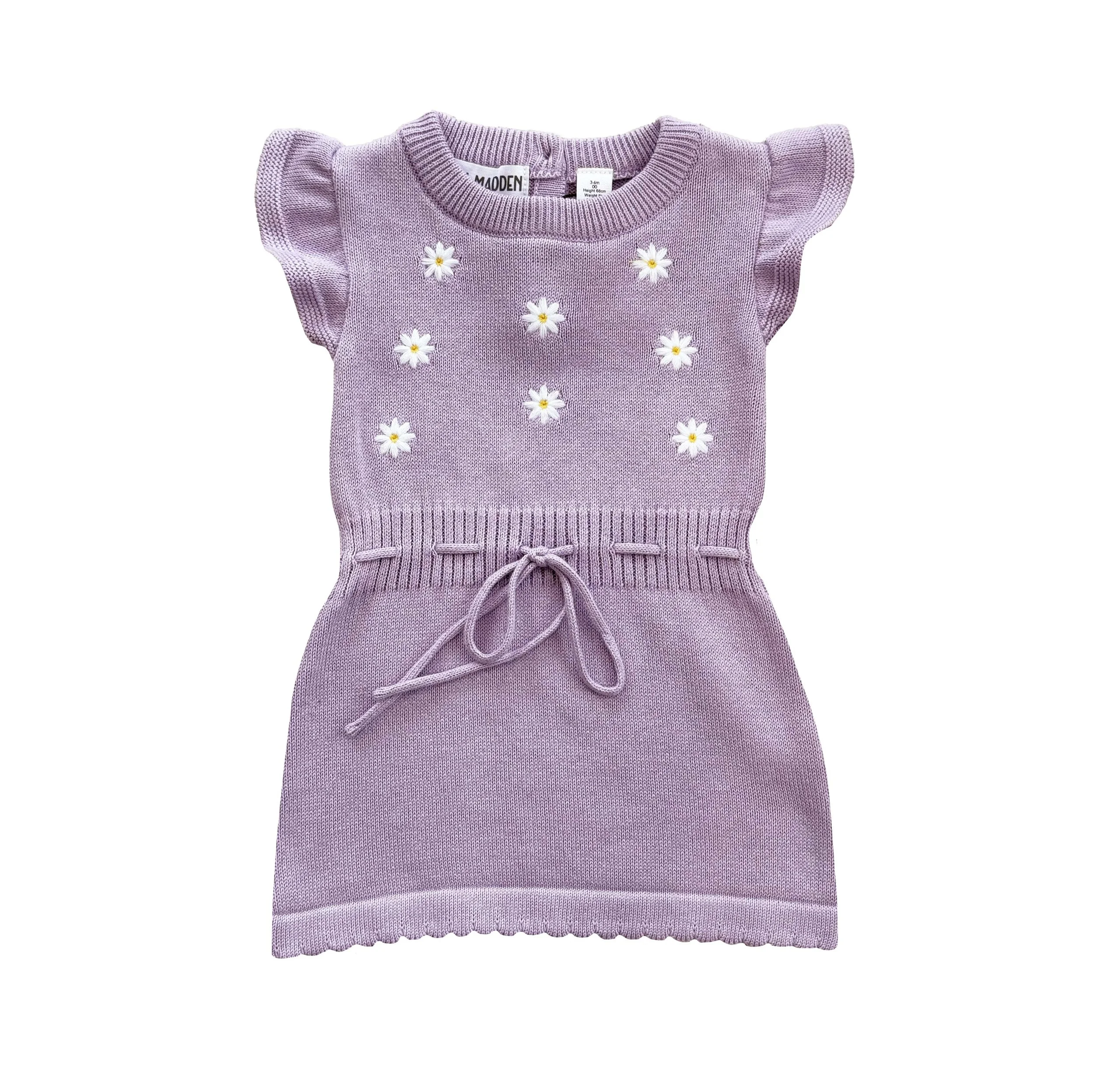 Violet Knit Dress Lilac
