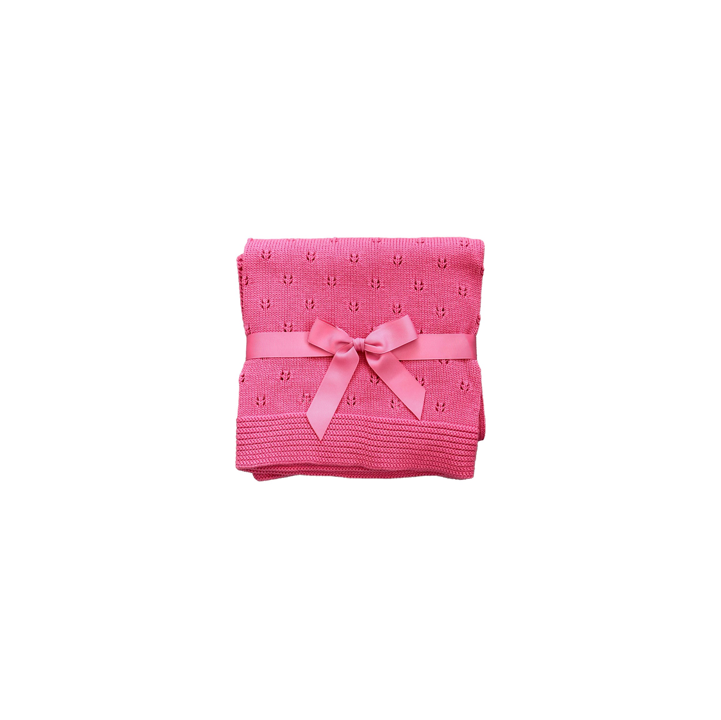 Pointelle Blanket Melon