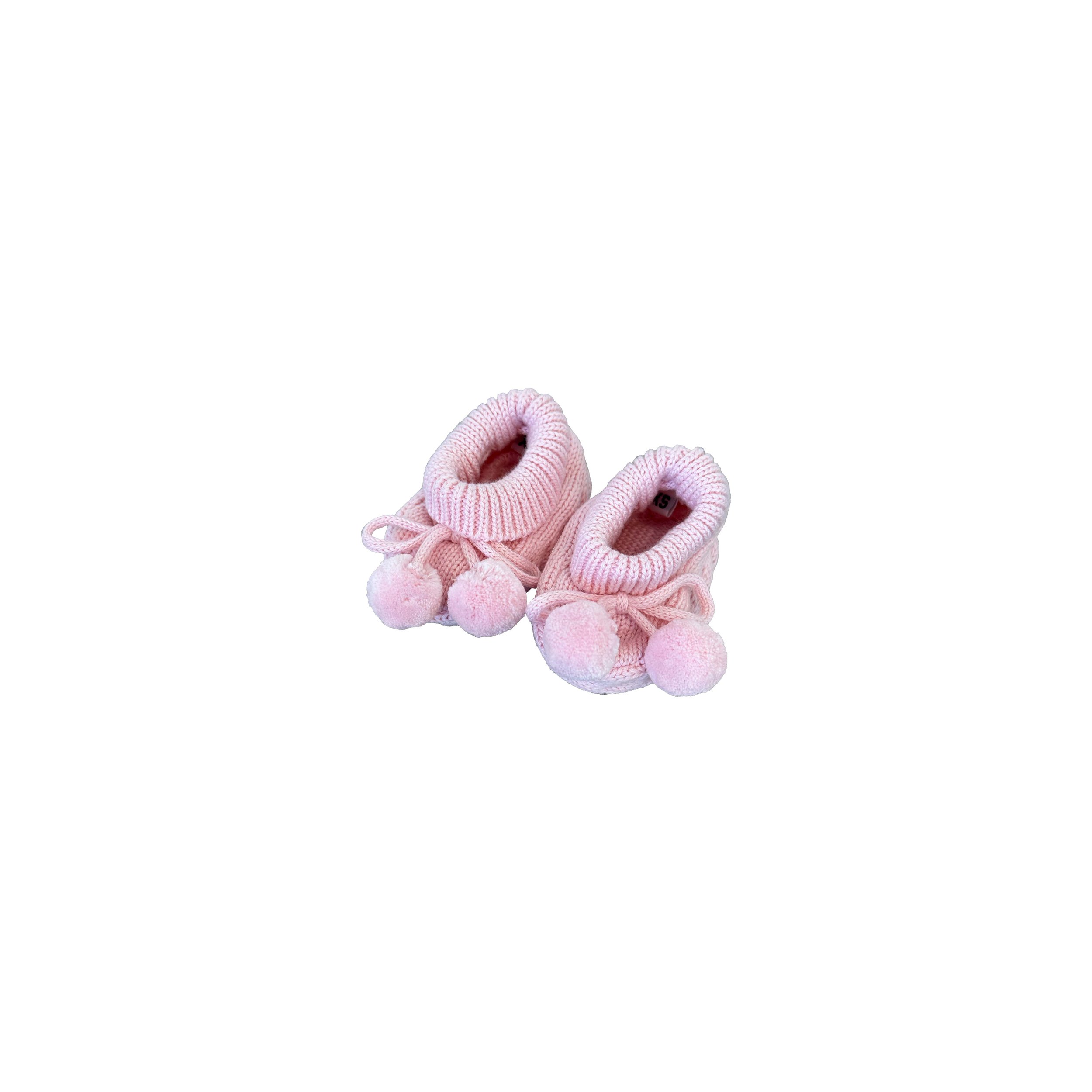 Pink Daisy Booties Pink