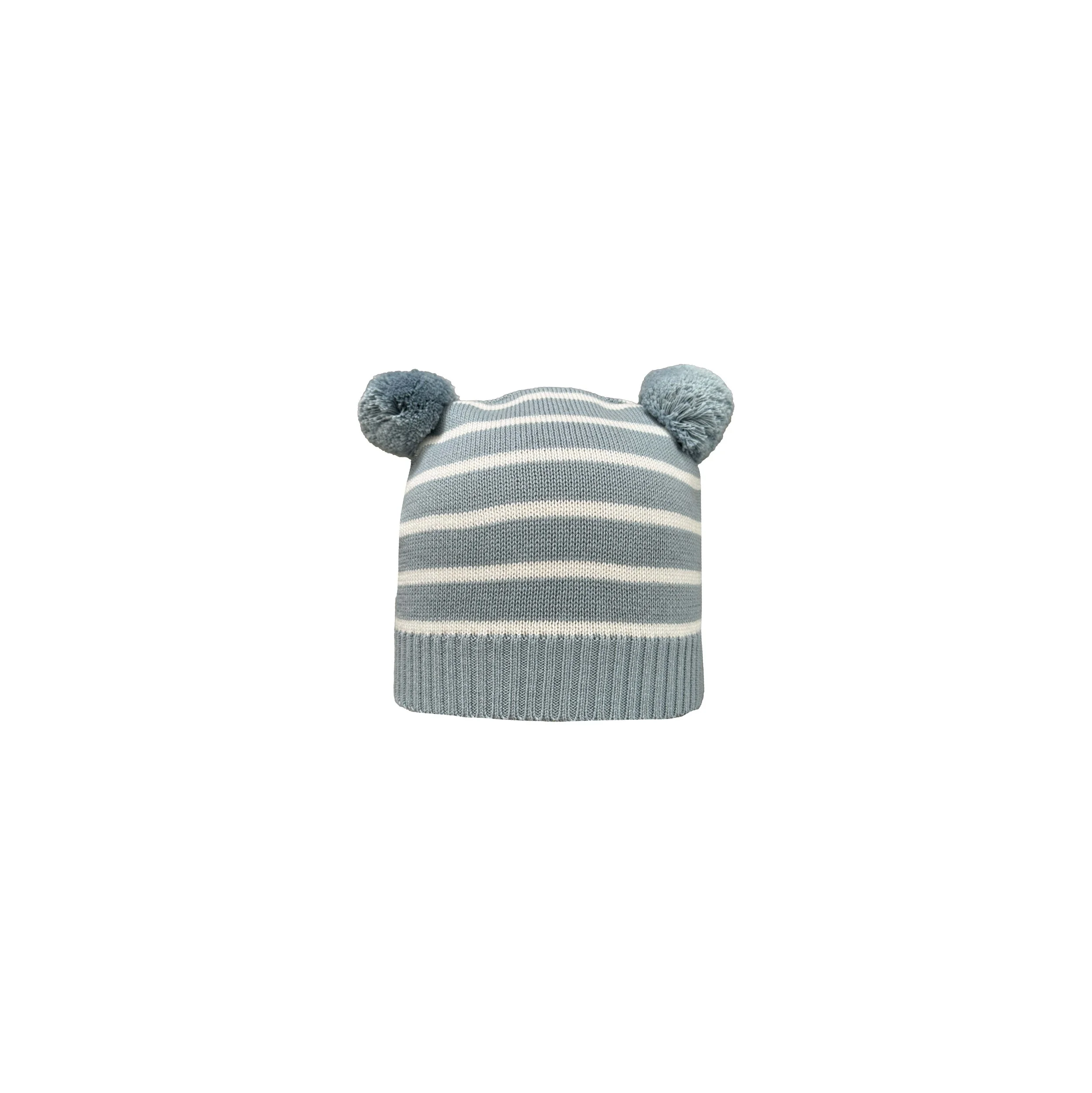 Halo Stripe Beanie Pacific Off White
