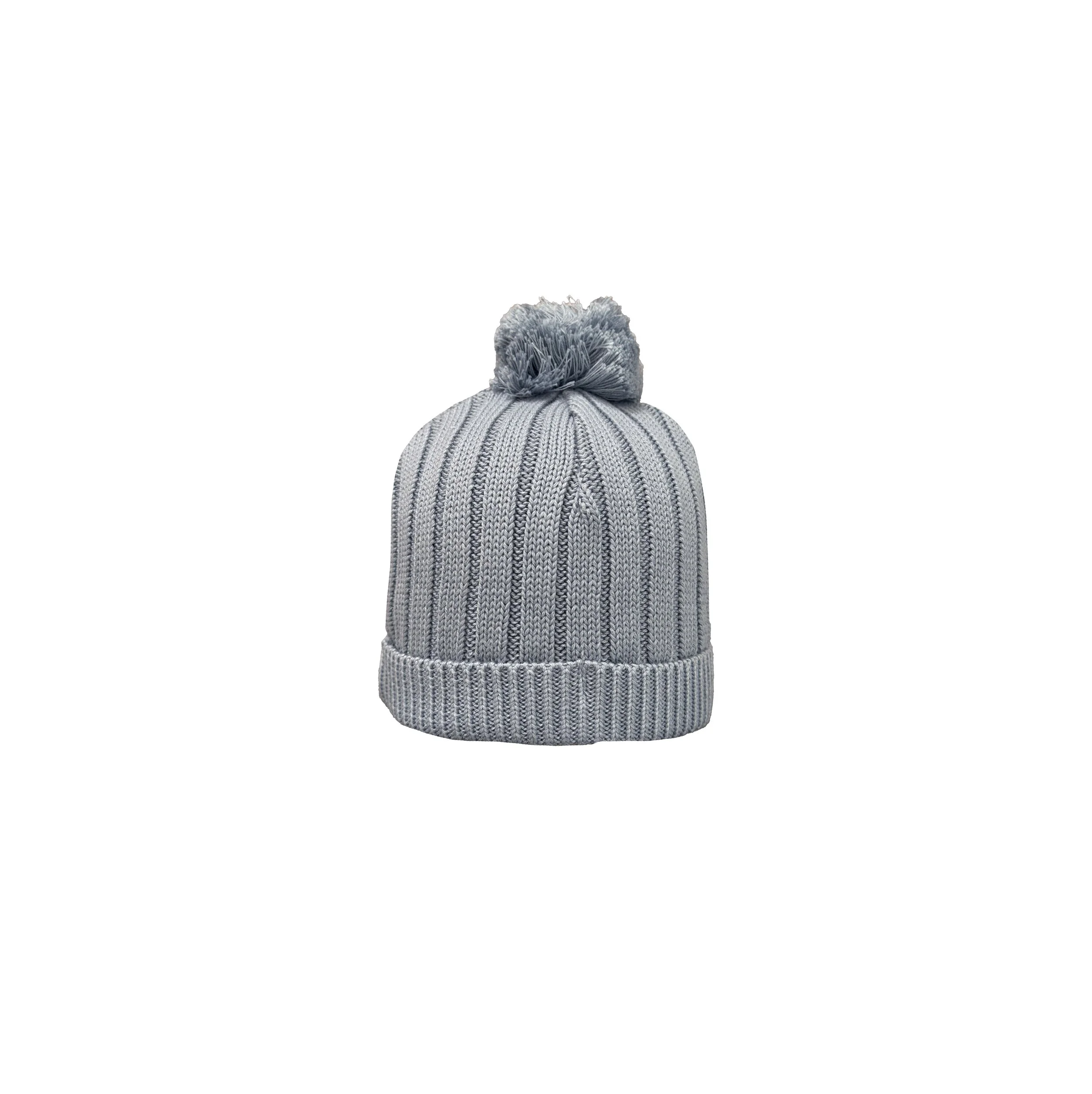 Halo Rib Knit Beanie Pacific