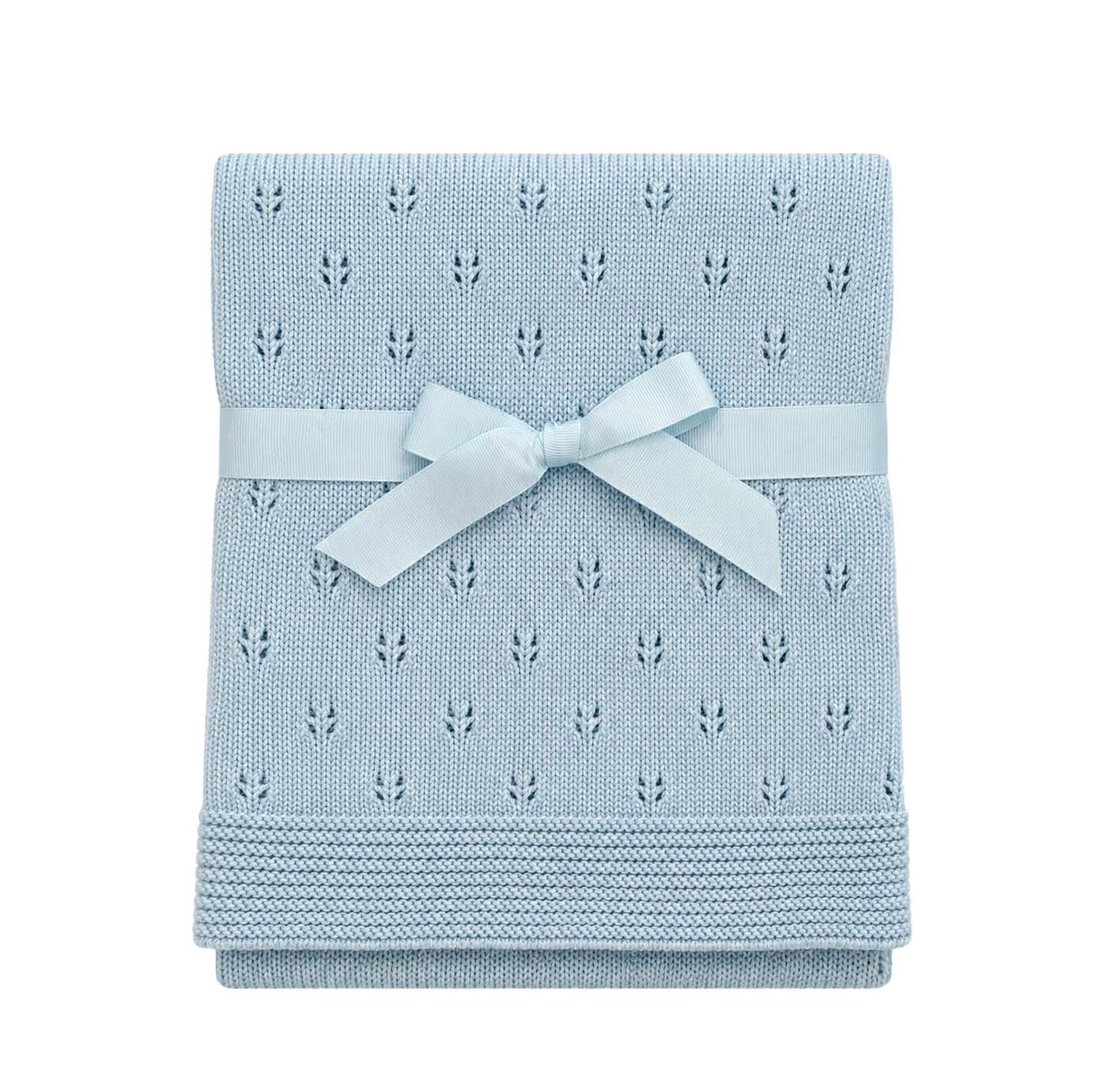 Rio Pointelle Blanket Seamist