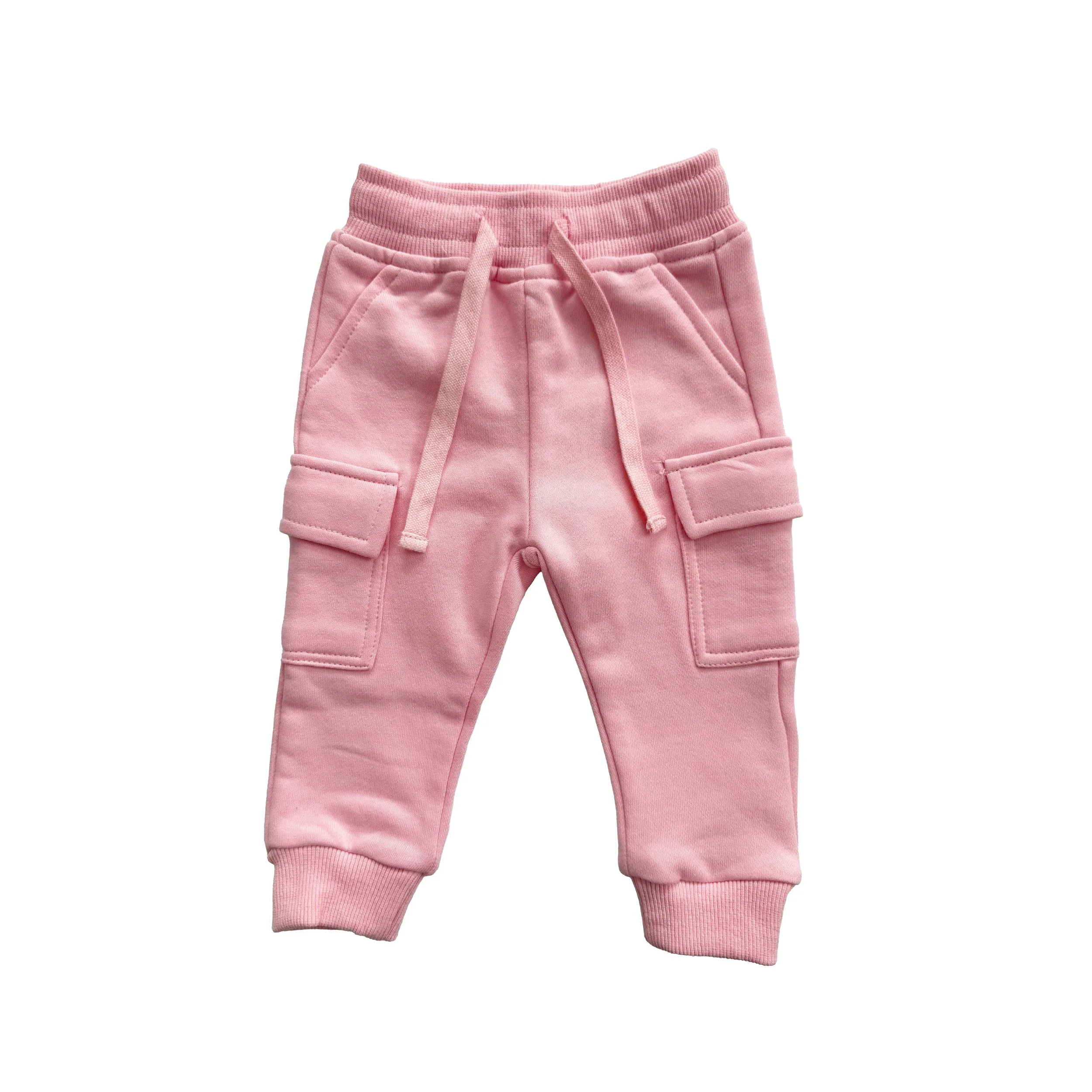Jaidyn Cargo Trackies Pink