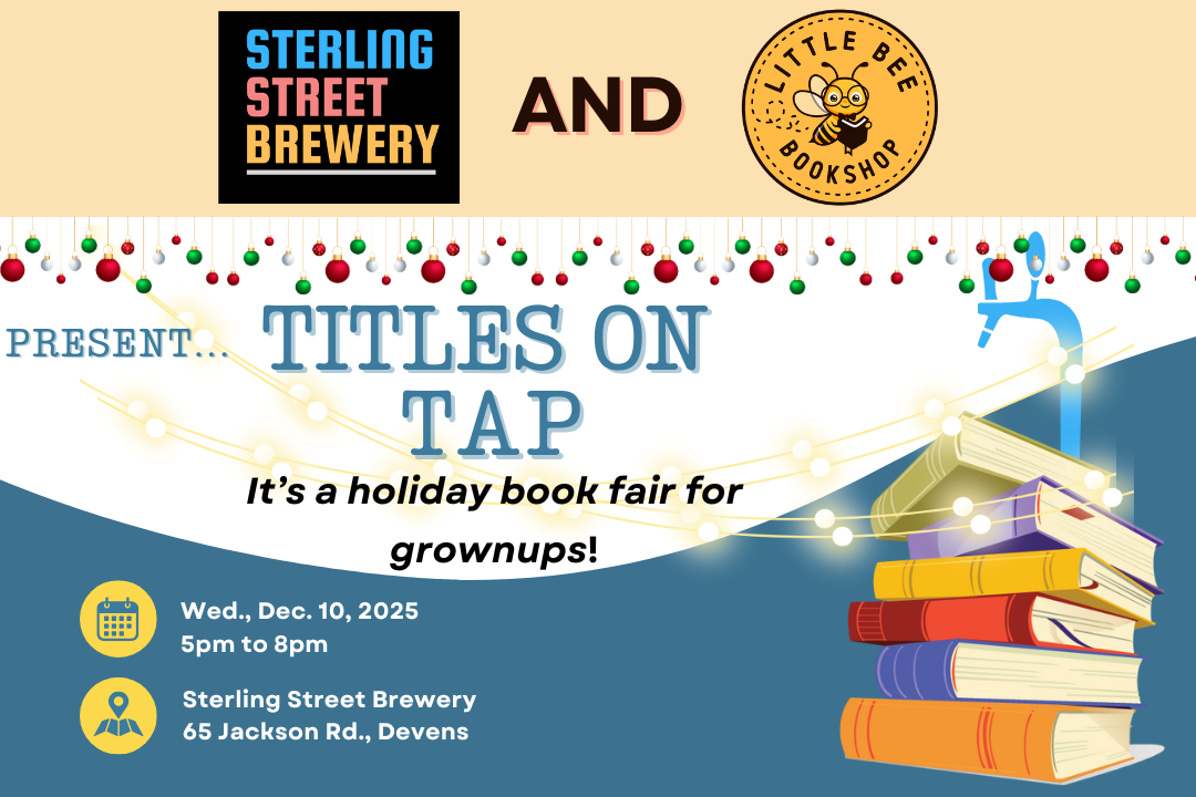 Titles on Tap at Sterling Street Brewery Devens!