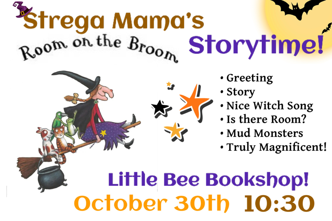 Room on the Broom Storytime with Strega Mama! 