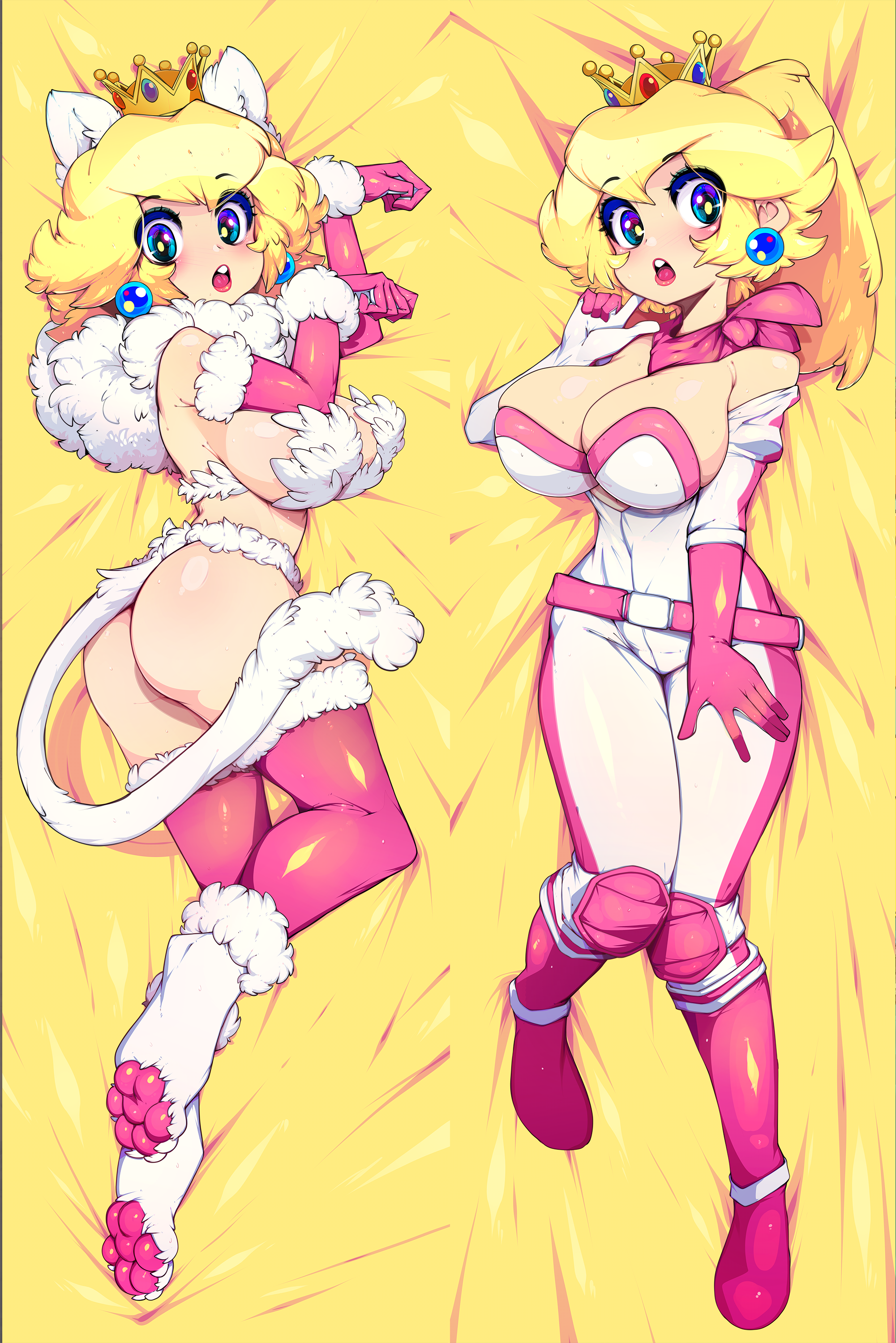 Bimbo Blonde Princess 2WT Dakimakura