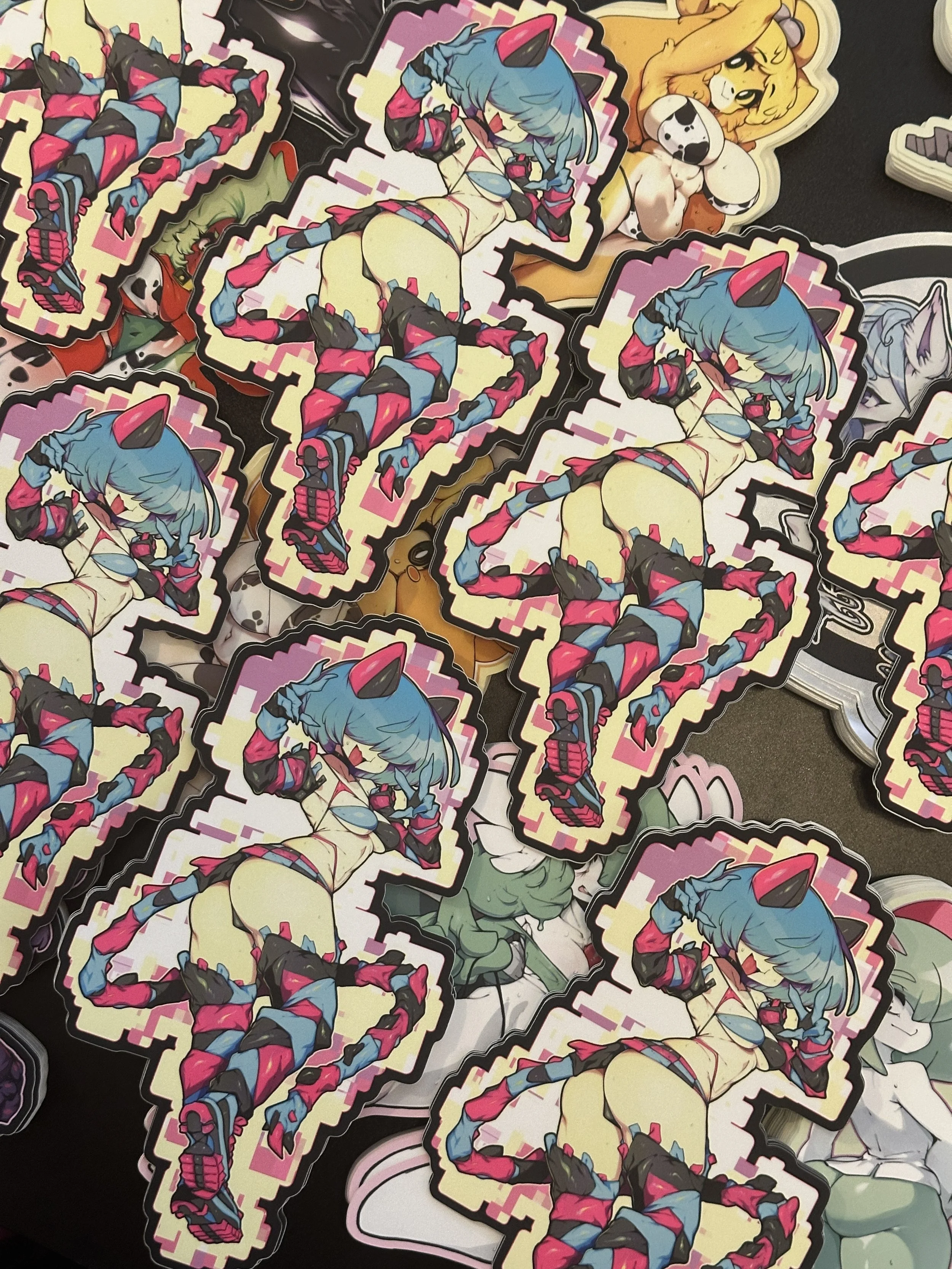 Vomi w/ Bangs XL Vinyl Sticker