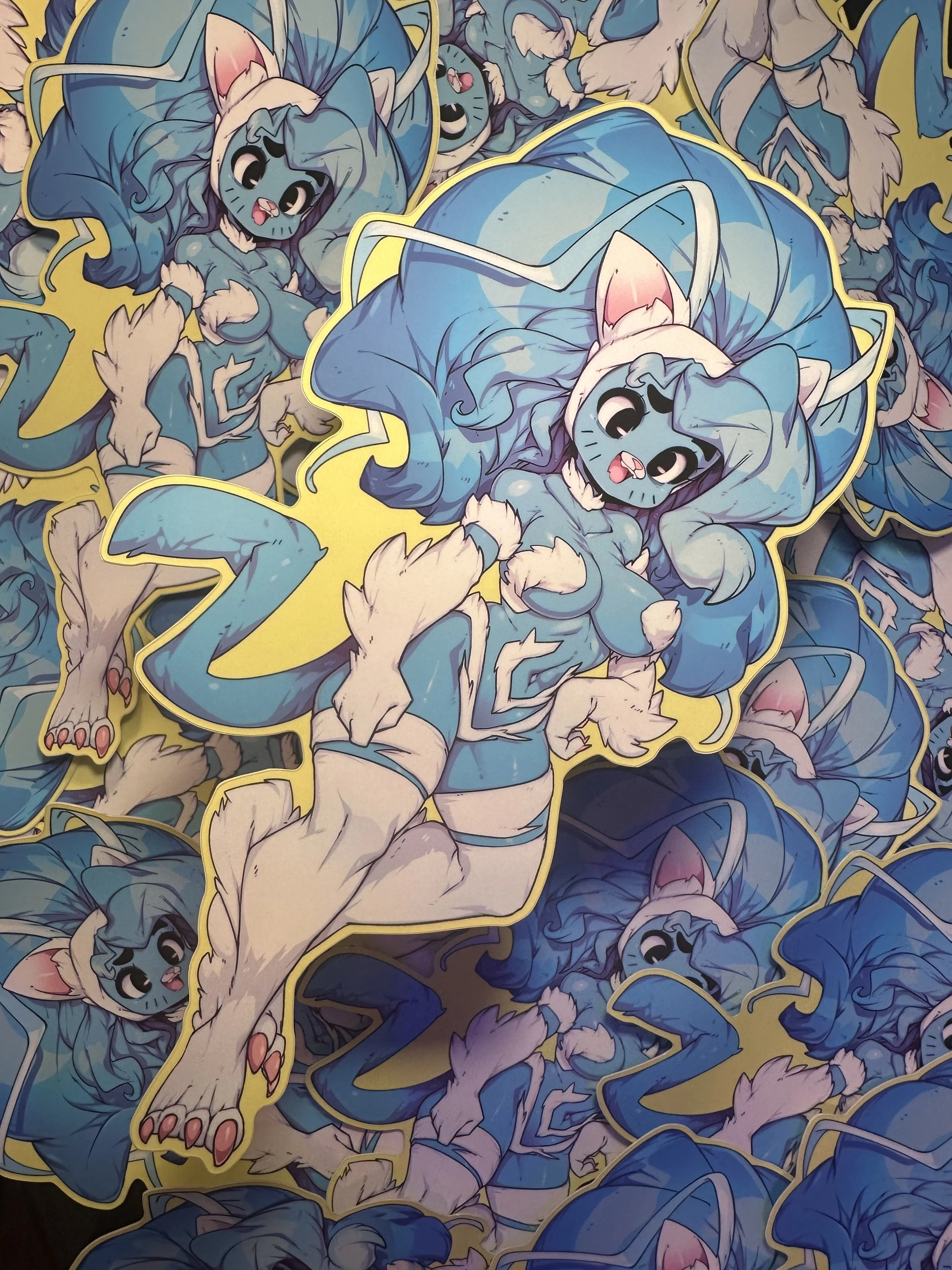 Nicole-icia 7" Matte Sticker