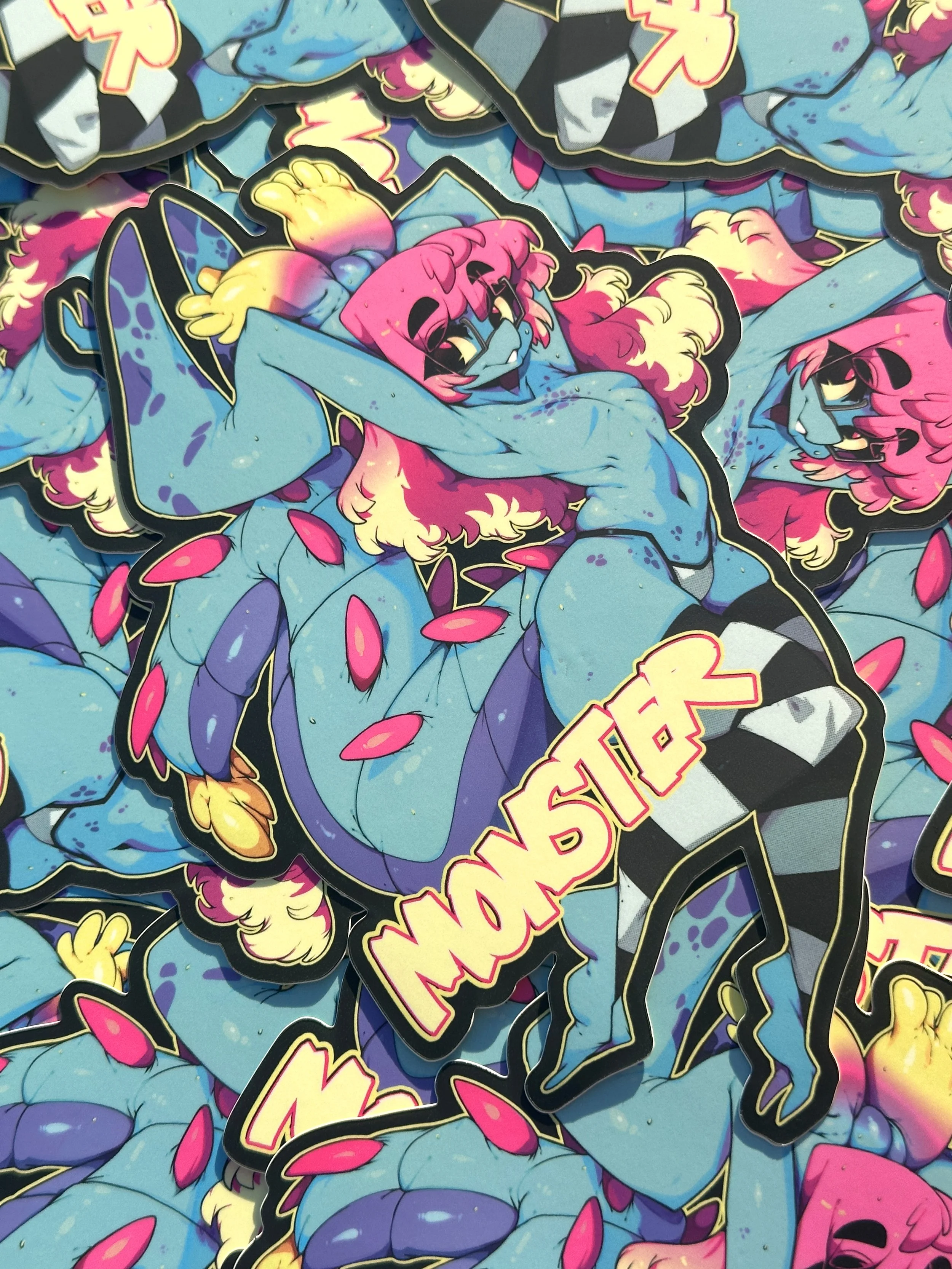 Monster Cteno XL Sticker
