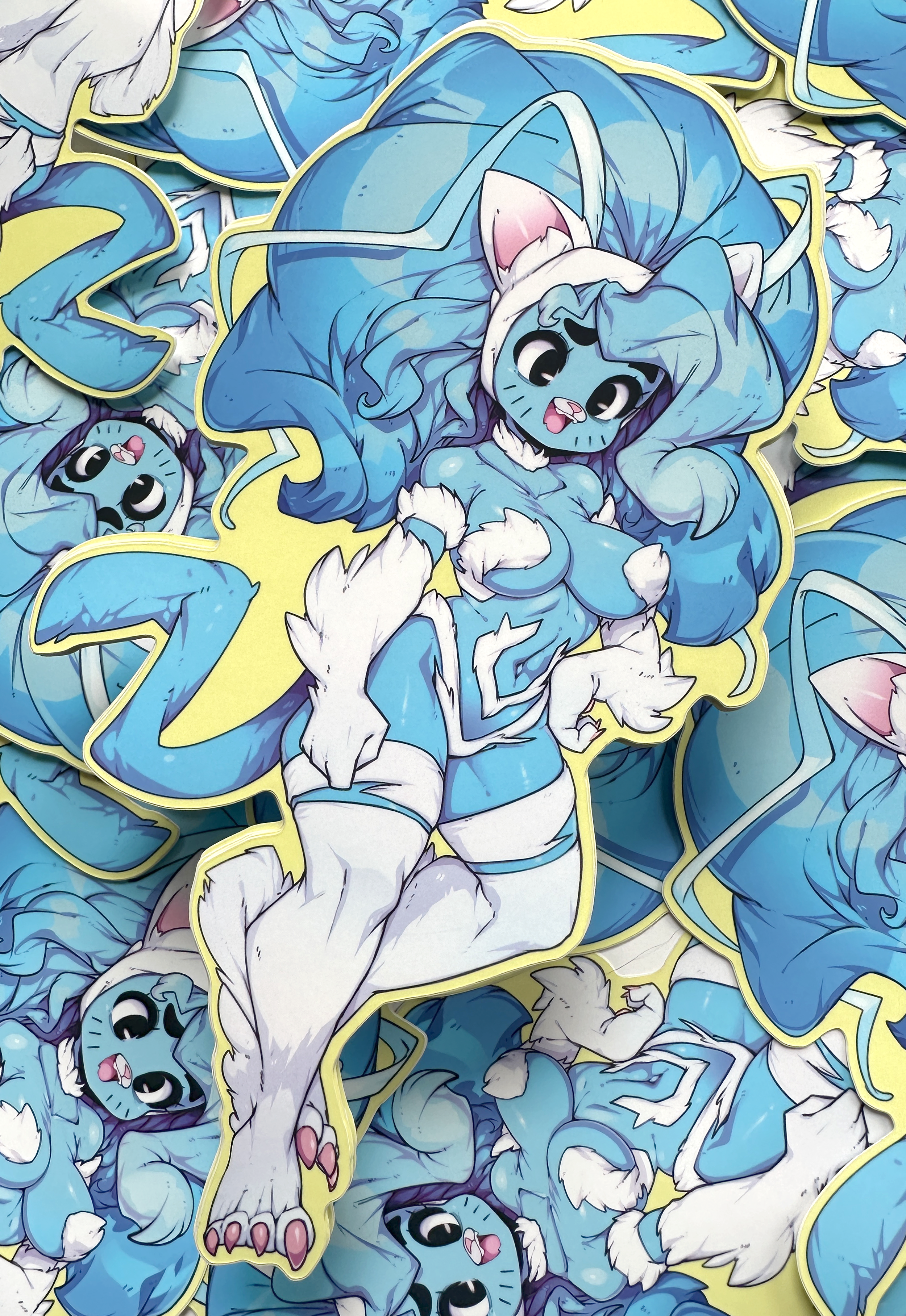 Nicole-icia 7" Matte Sticker