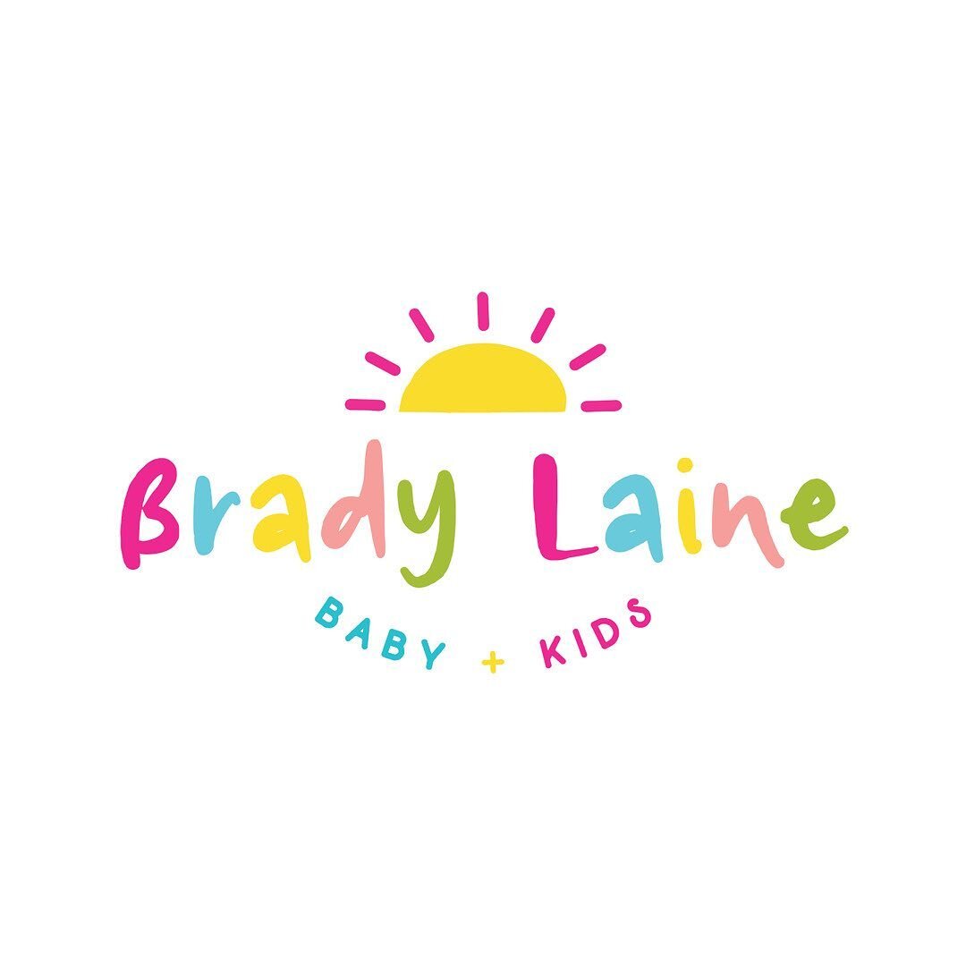 I'm just a little obsessed with this branding for Brady Laine. These colours are so bright &amp; fun ❤️✨
⠀⠀⠀⠀⠀⠀⠀⠀⠀
Let me know what you think!
.
.
.
.
.
.
.
.
. 
#logolove #brandinginspiration #branding #graphicdesigners #welovebranding #logodesigner