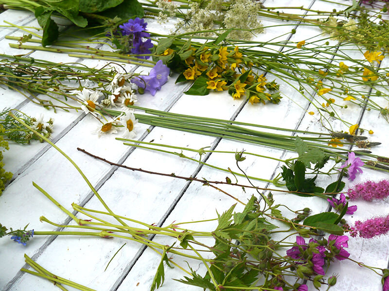 Preparation for Midsummer Meal